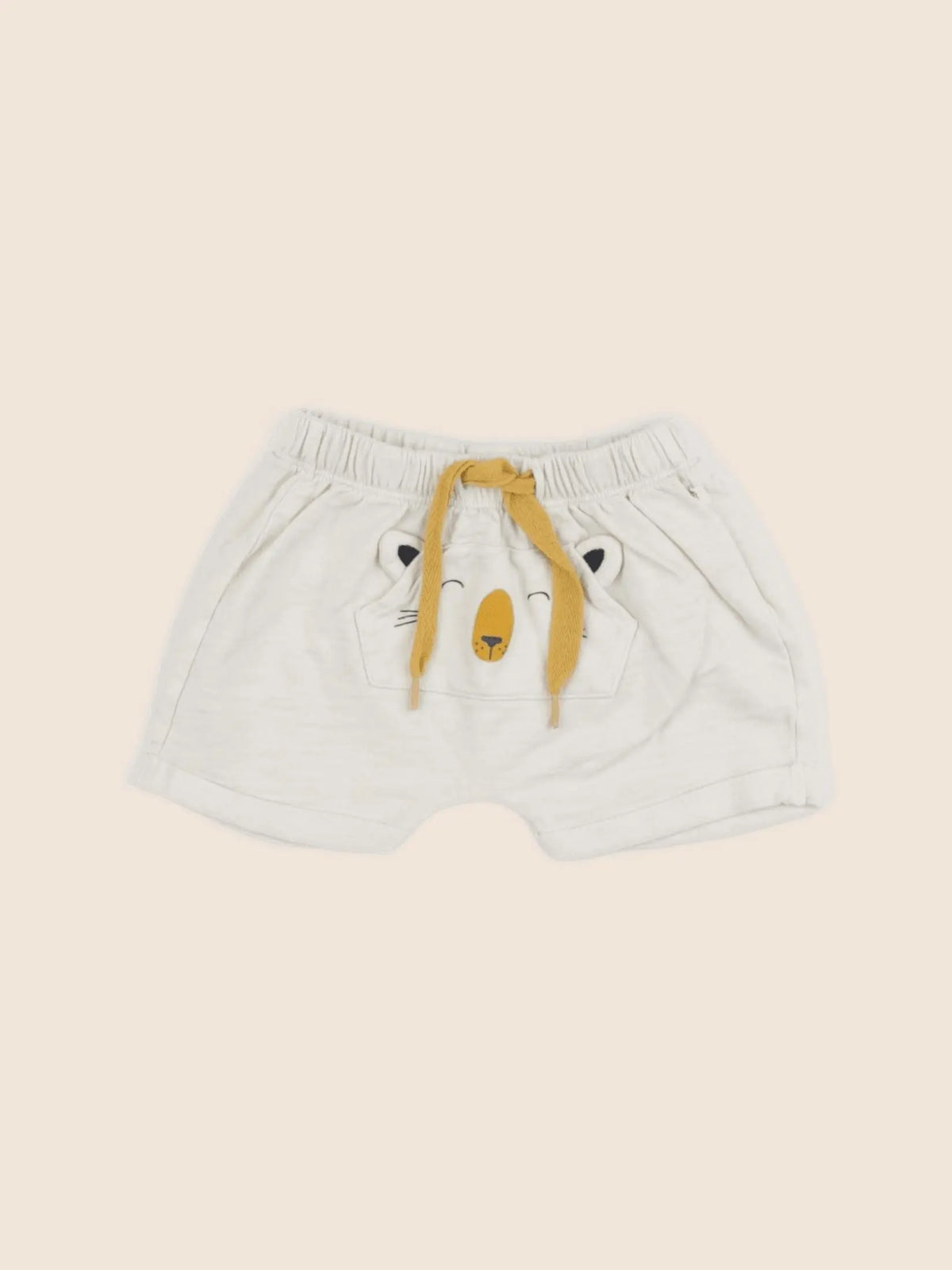 Tape à l'oeil - short jaune - 6 mois