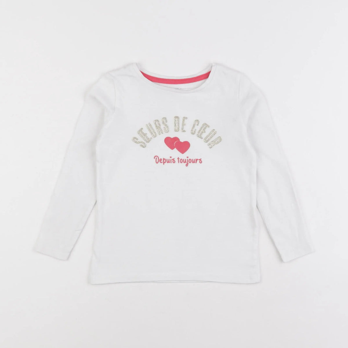 Vertbaudet - tee-shirt blanc - 3 ans