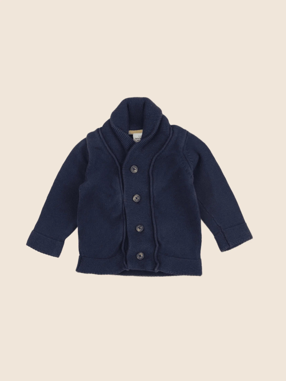 Tape à l'oeil - gilet bleu - 9 mois
