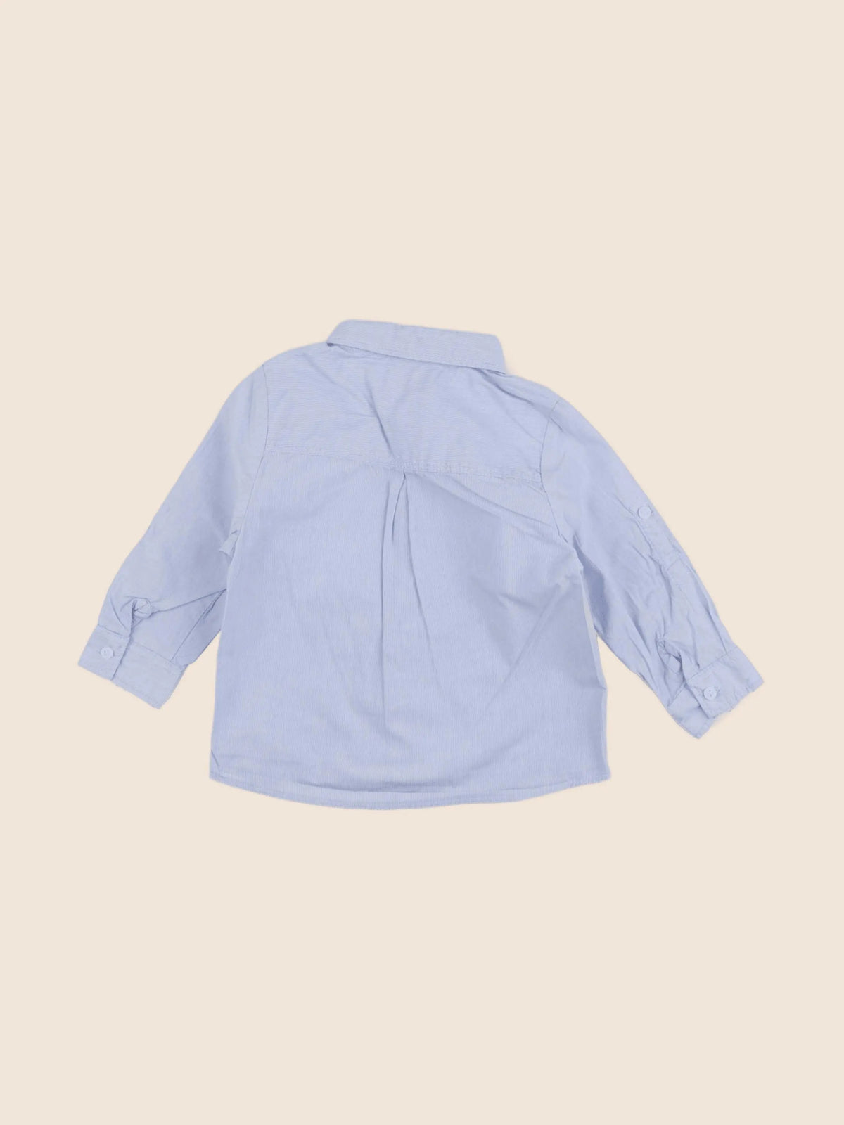 Tape à l'oeil - chemise bleu - 18 mois