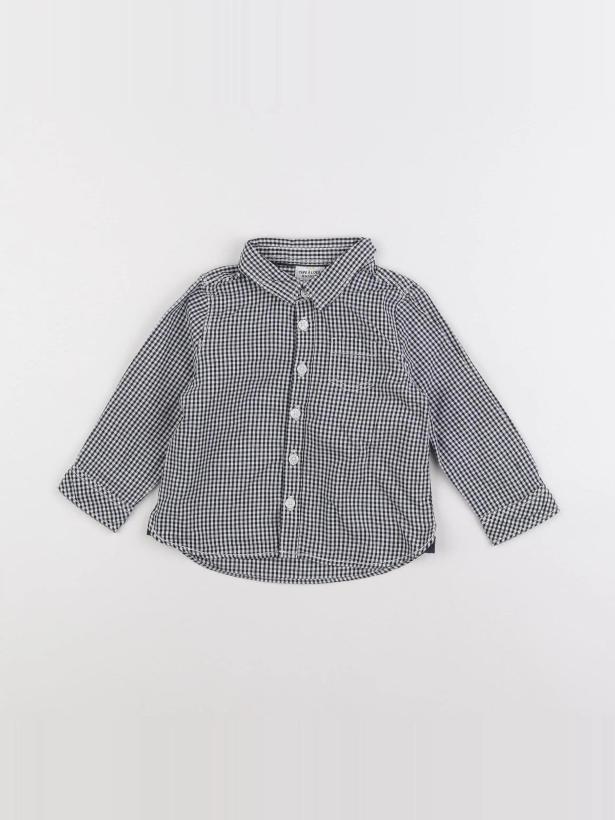 Tape à l'oeil - chemise noir - 18 mois