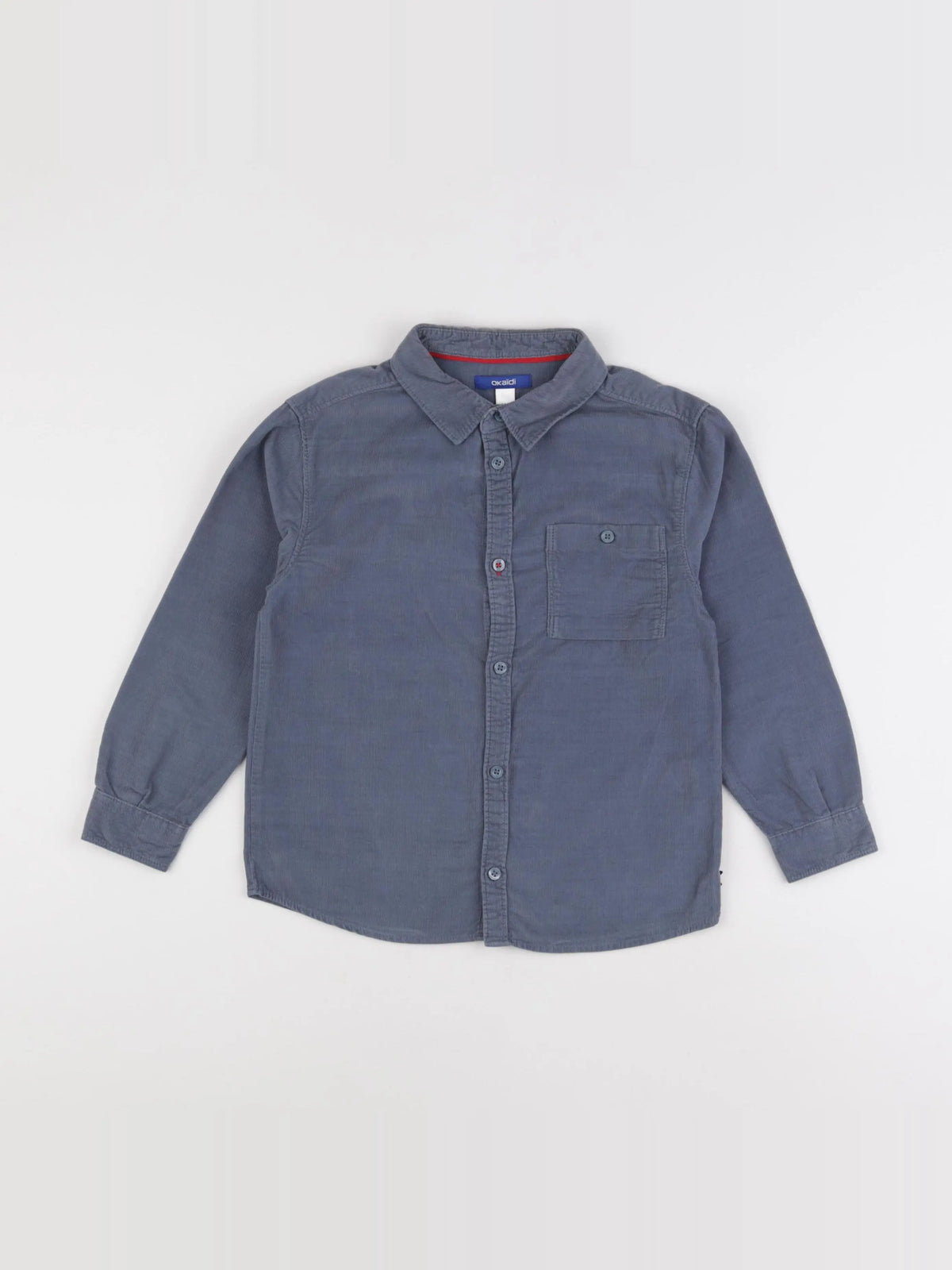 Okaidi - chemise bleu - 6 ans