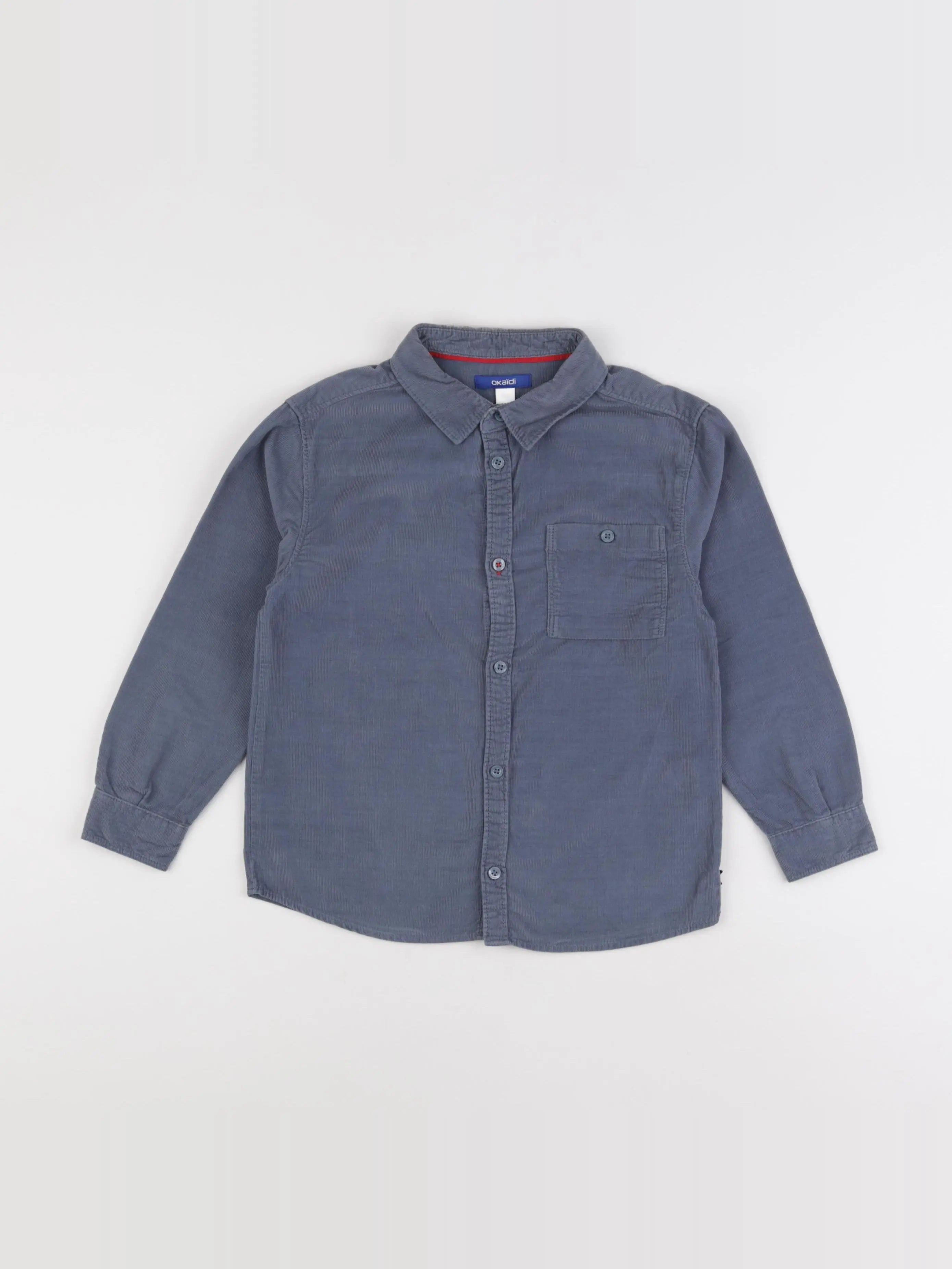 Okaidi - chemise bleu - 6 ans