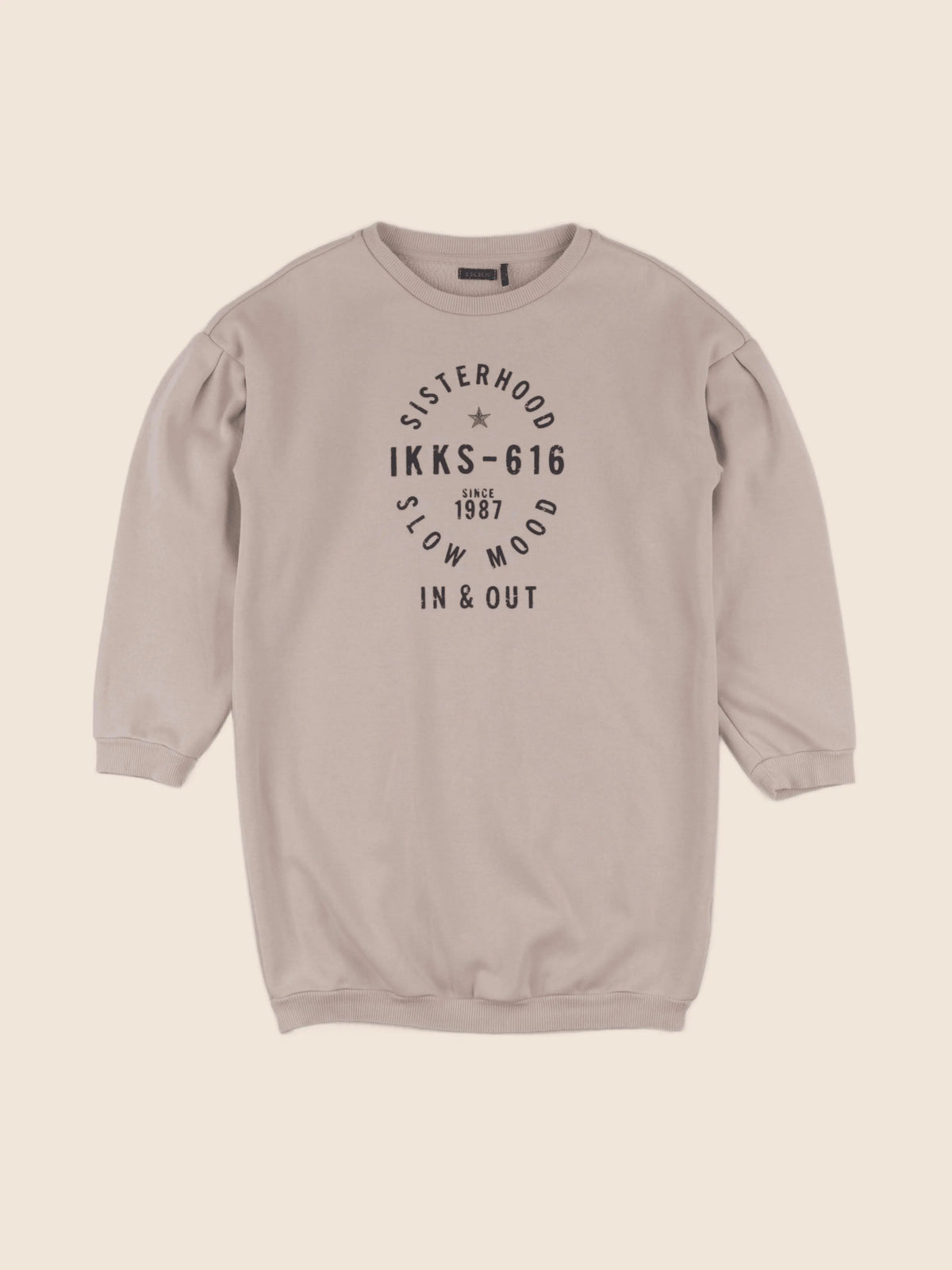 IKKS - robe beige - 10 ans