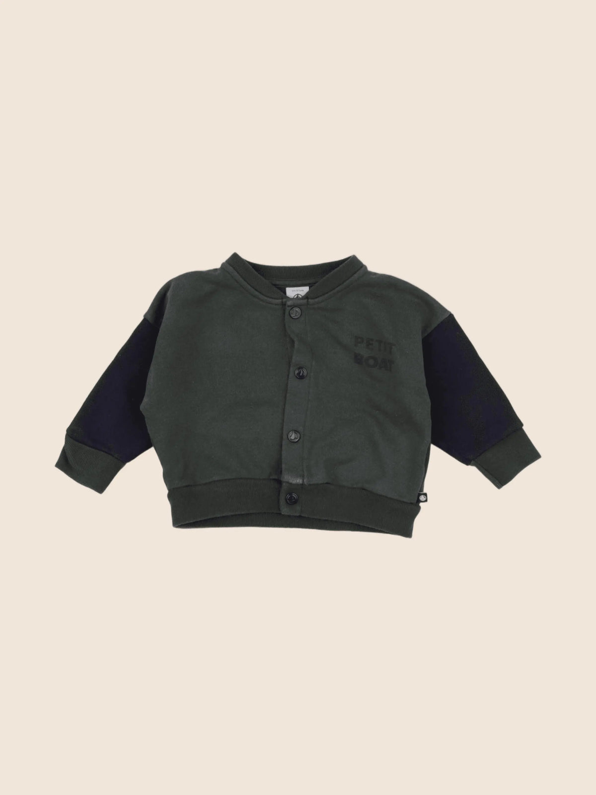 Petit Bateau - sweat multicolore - 6 mois