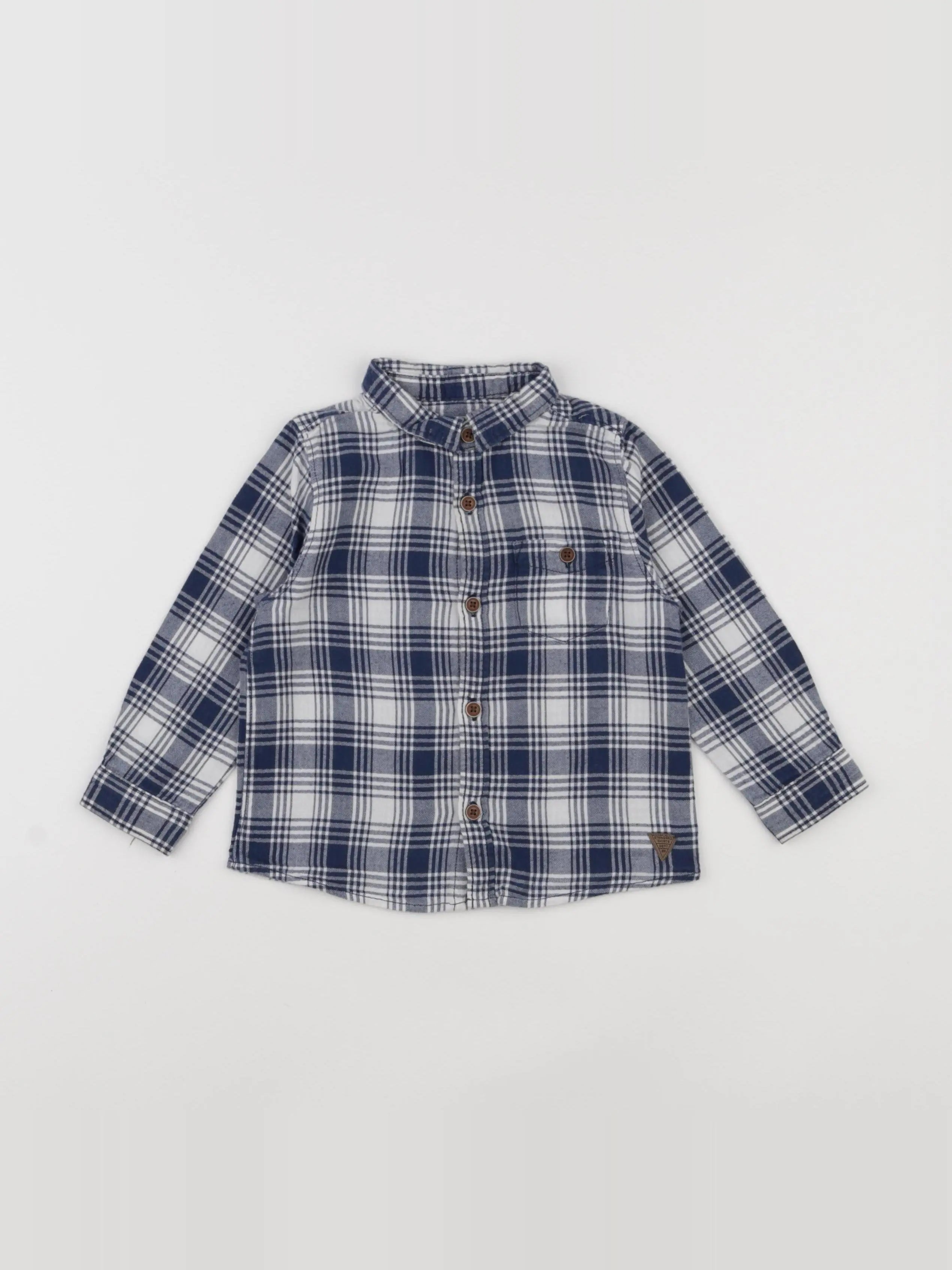 Zara - chemise bleu - 18/24 mois