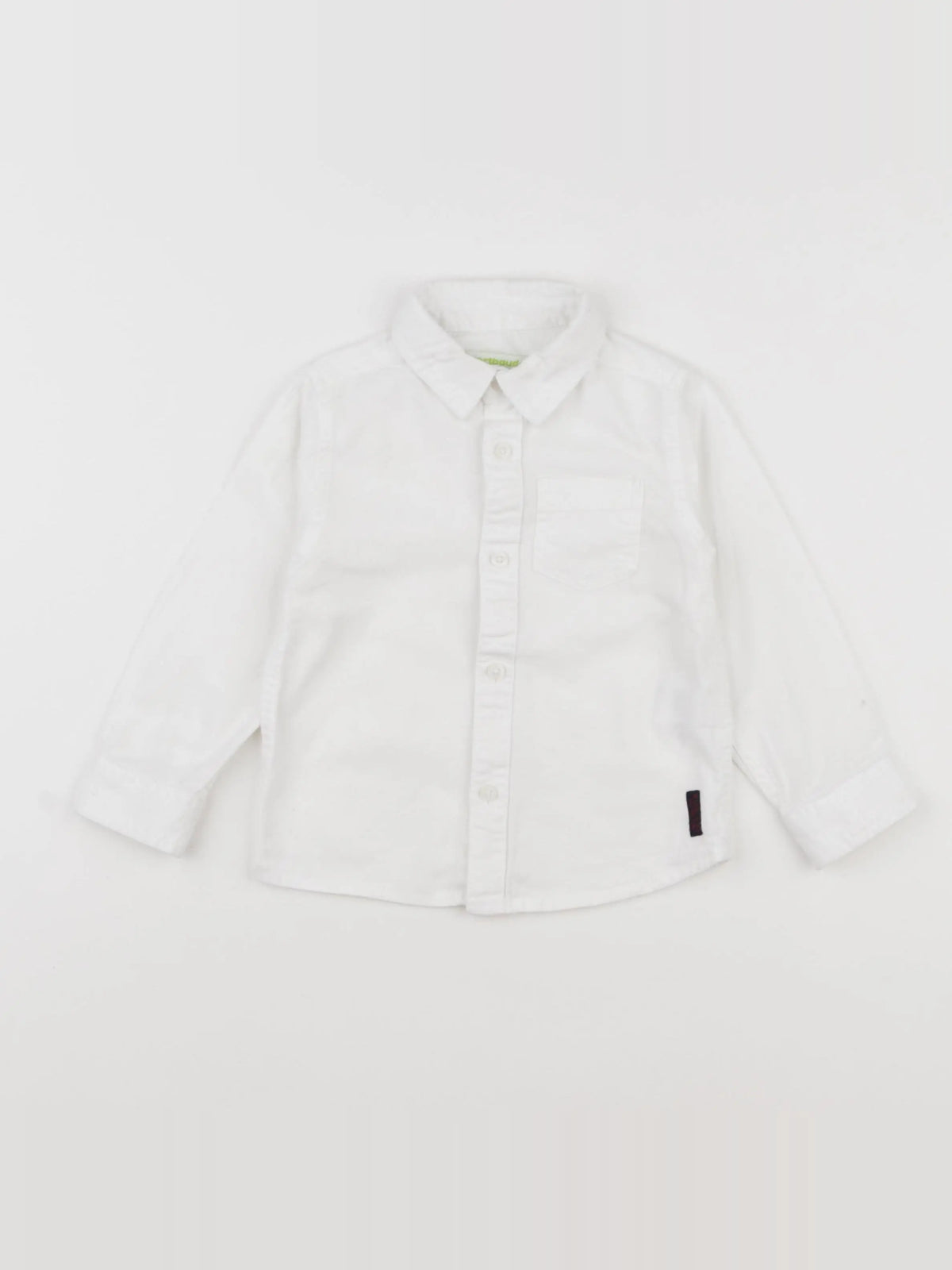Vertbaudet - chemise blanc - 2 ans
