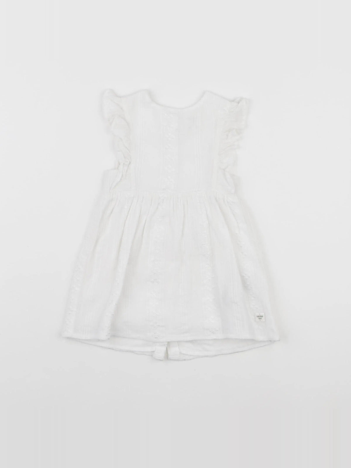 Carrément Beau - robe blanc - 12 mois