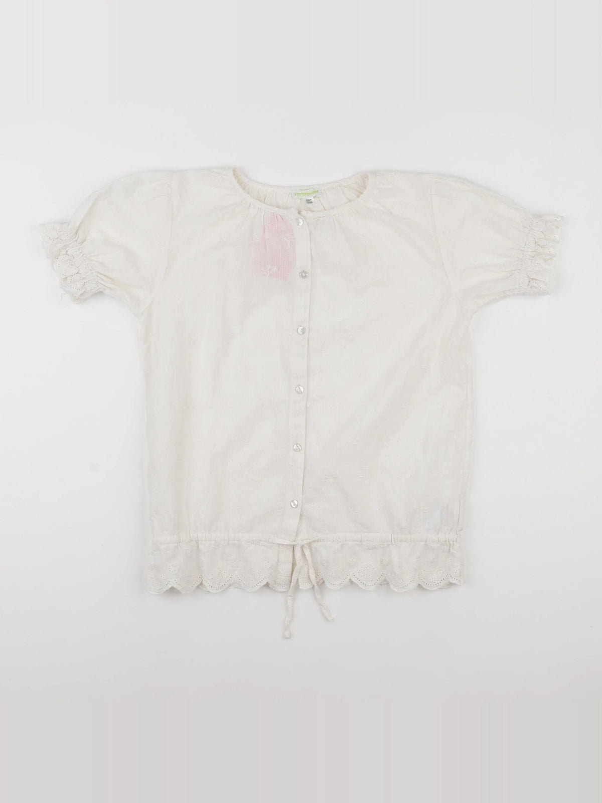 Vertbaudet - blouse blanc - 12 ans