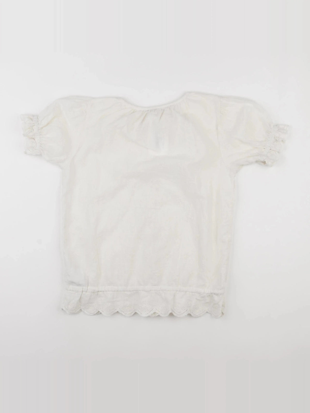 Vertbaudet - blouse blanc - 12 ans
