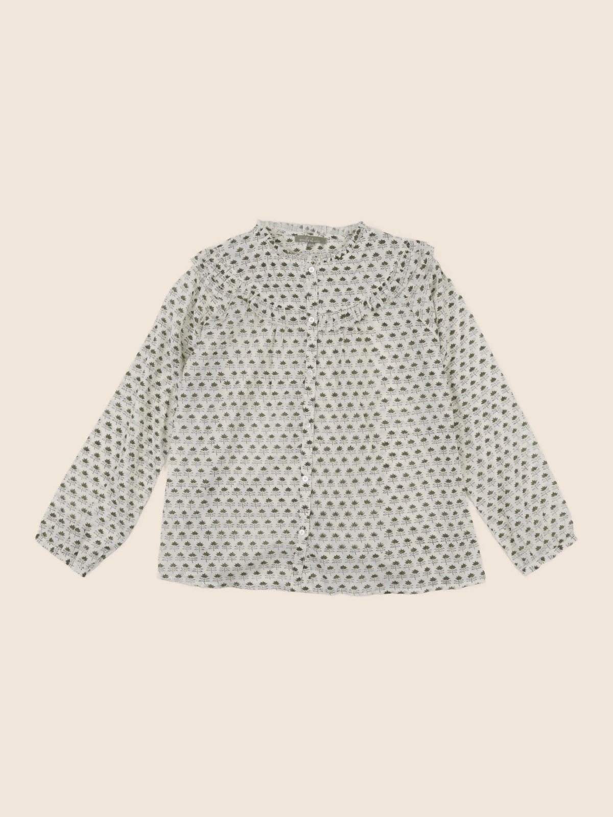 Emile et Ida - blouse beige - 12 ans