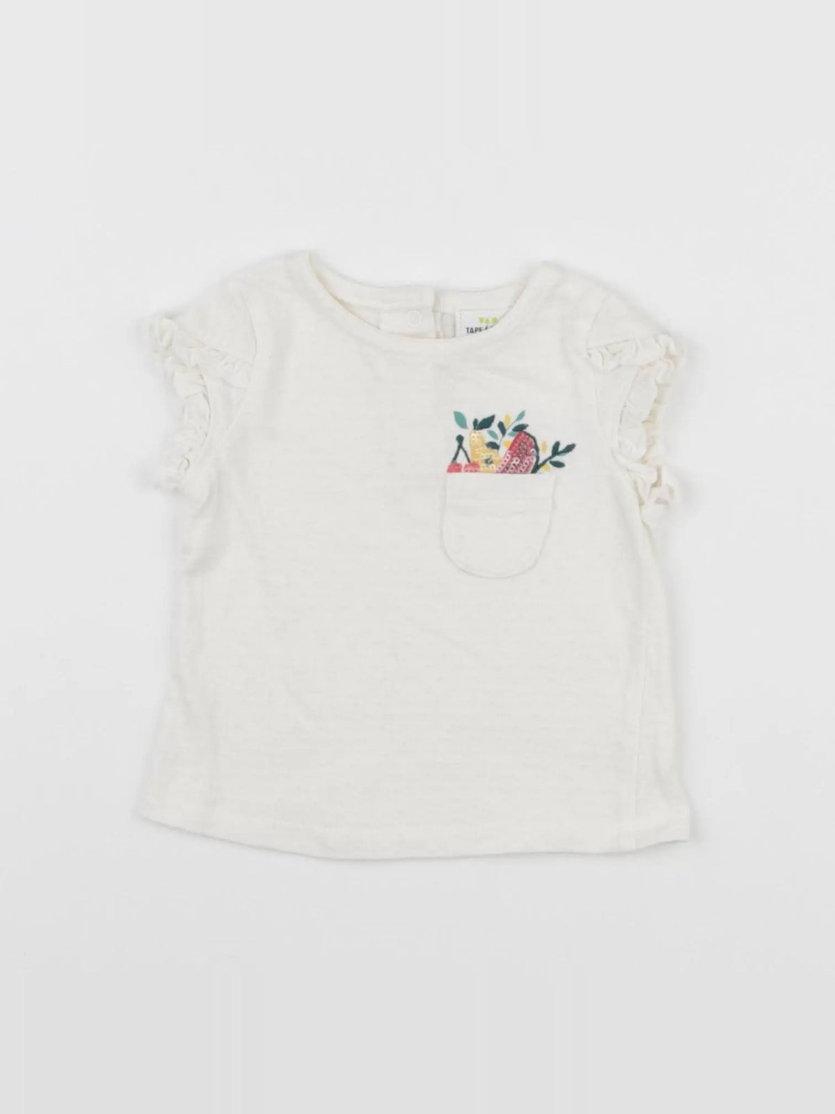 Tape à l'oeil - tee-shirt beige - 3 mois