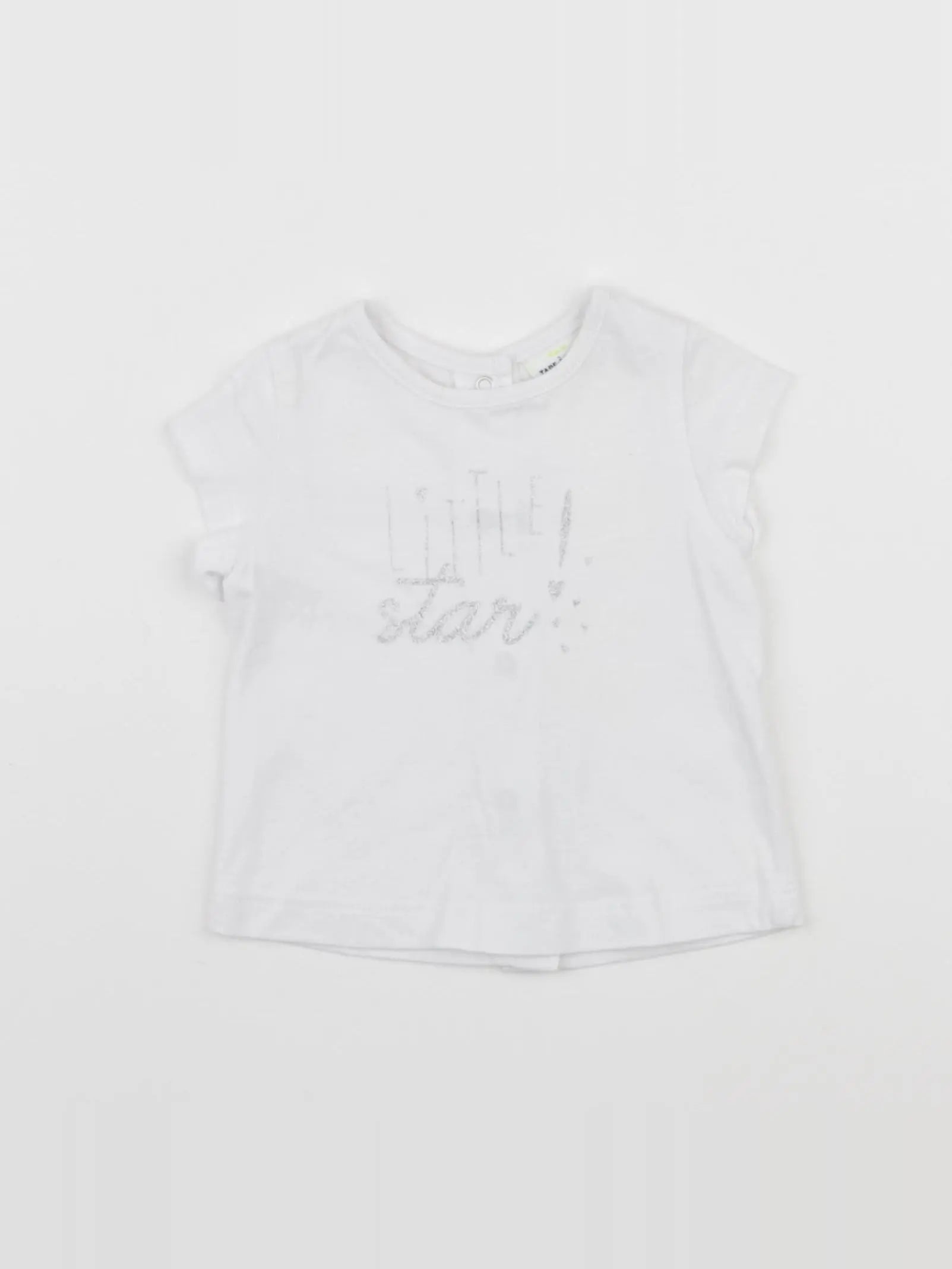 Tape à l'oeil - tee-shirt blanc - 3 mois