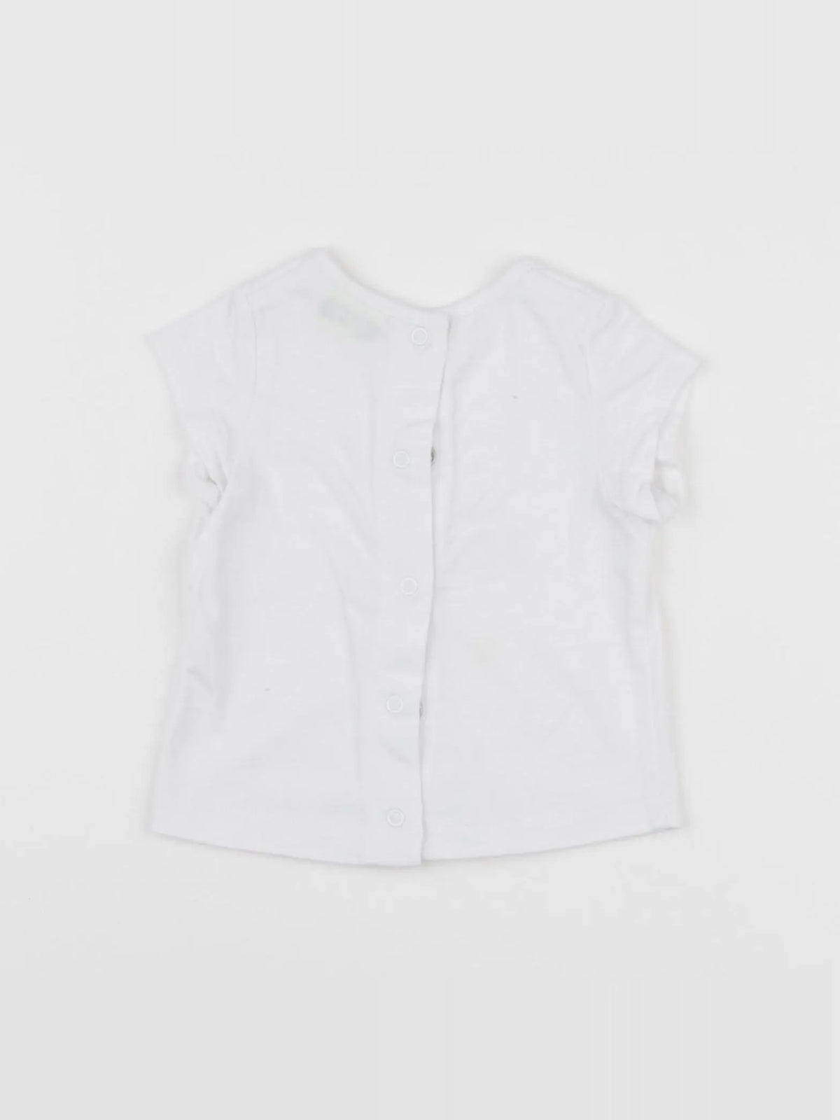 Tape à l'oeil - tee-shirt blanc - 3 mois