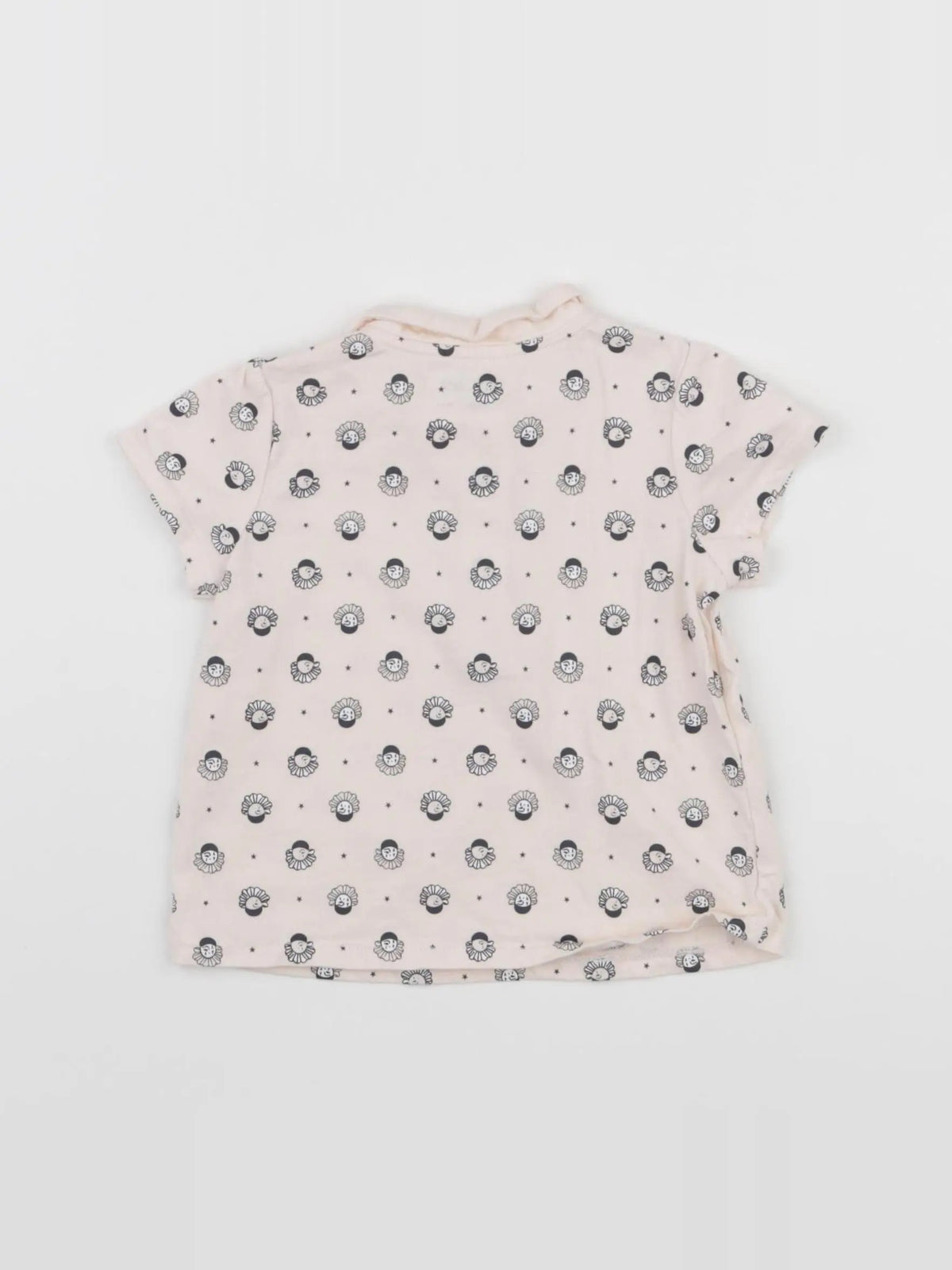Natalys - tee-shirt rose - 12 mois