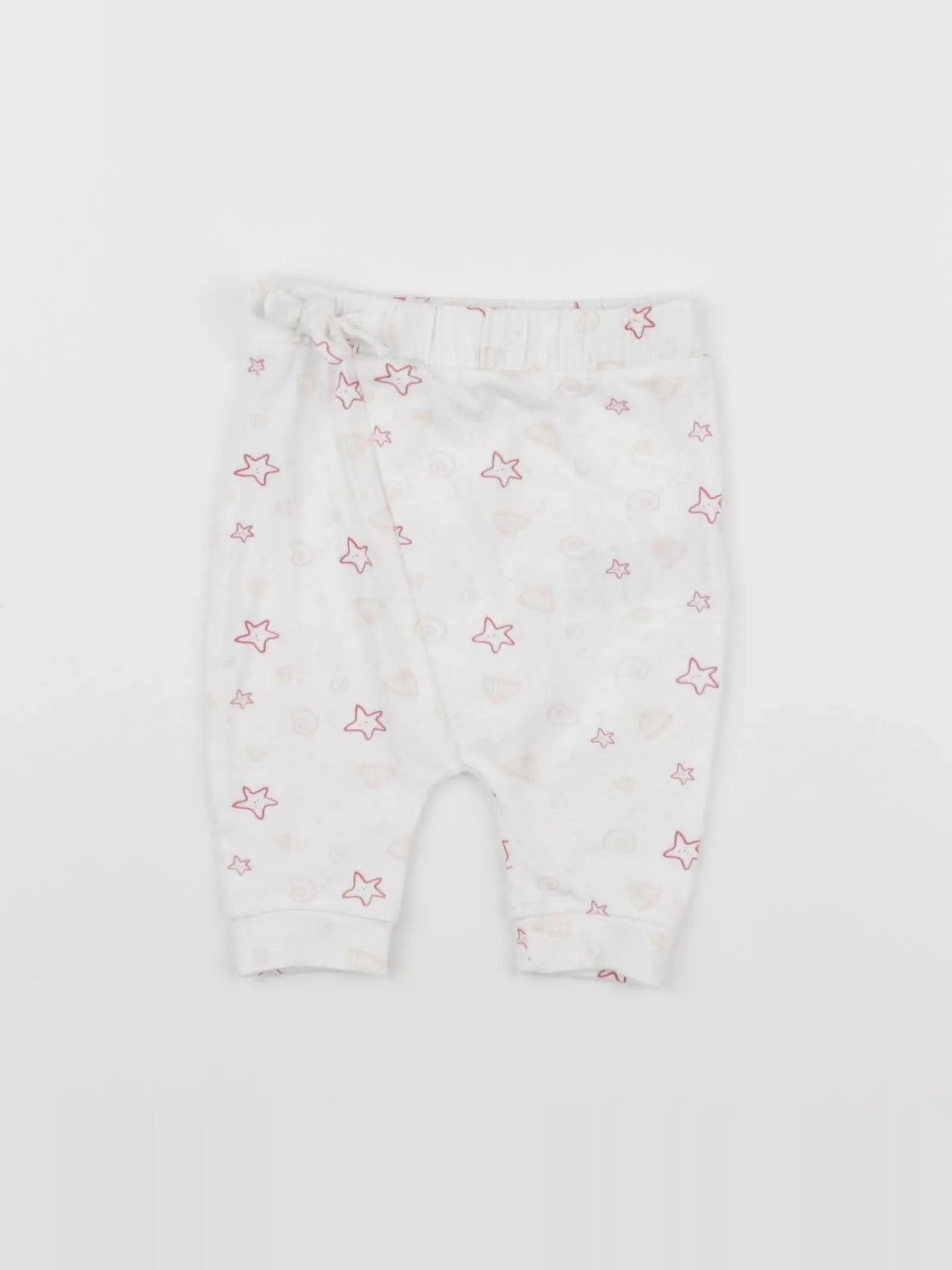 Vertbaudet - legging blanc - 1 mois