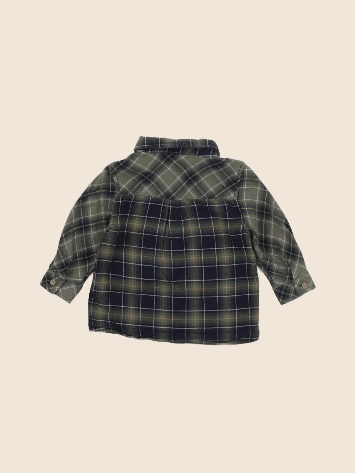Tape à l'oeil - chemise vert - 6 mois