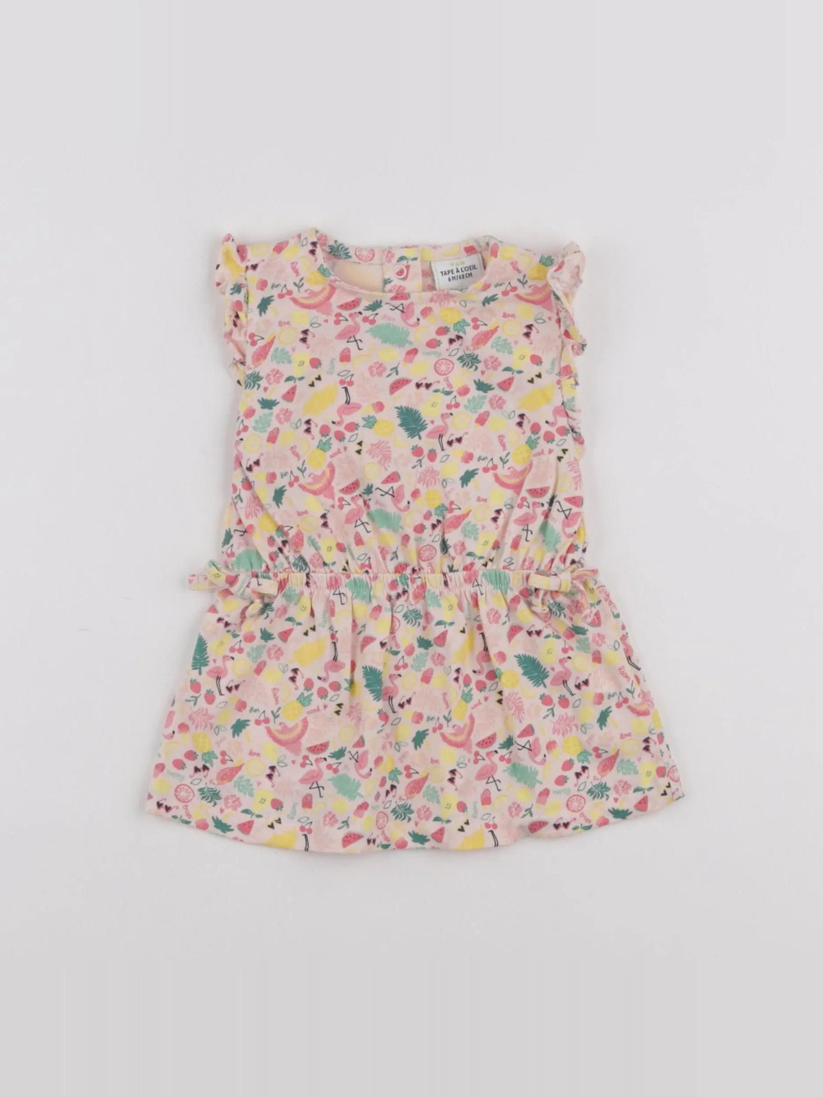 Tape à l'oeil - robe rose - 6 mois
