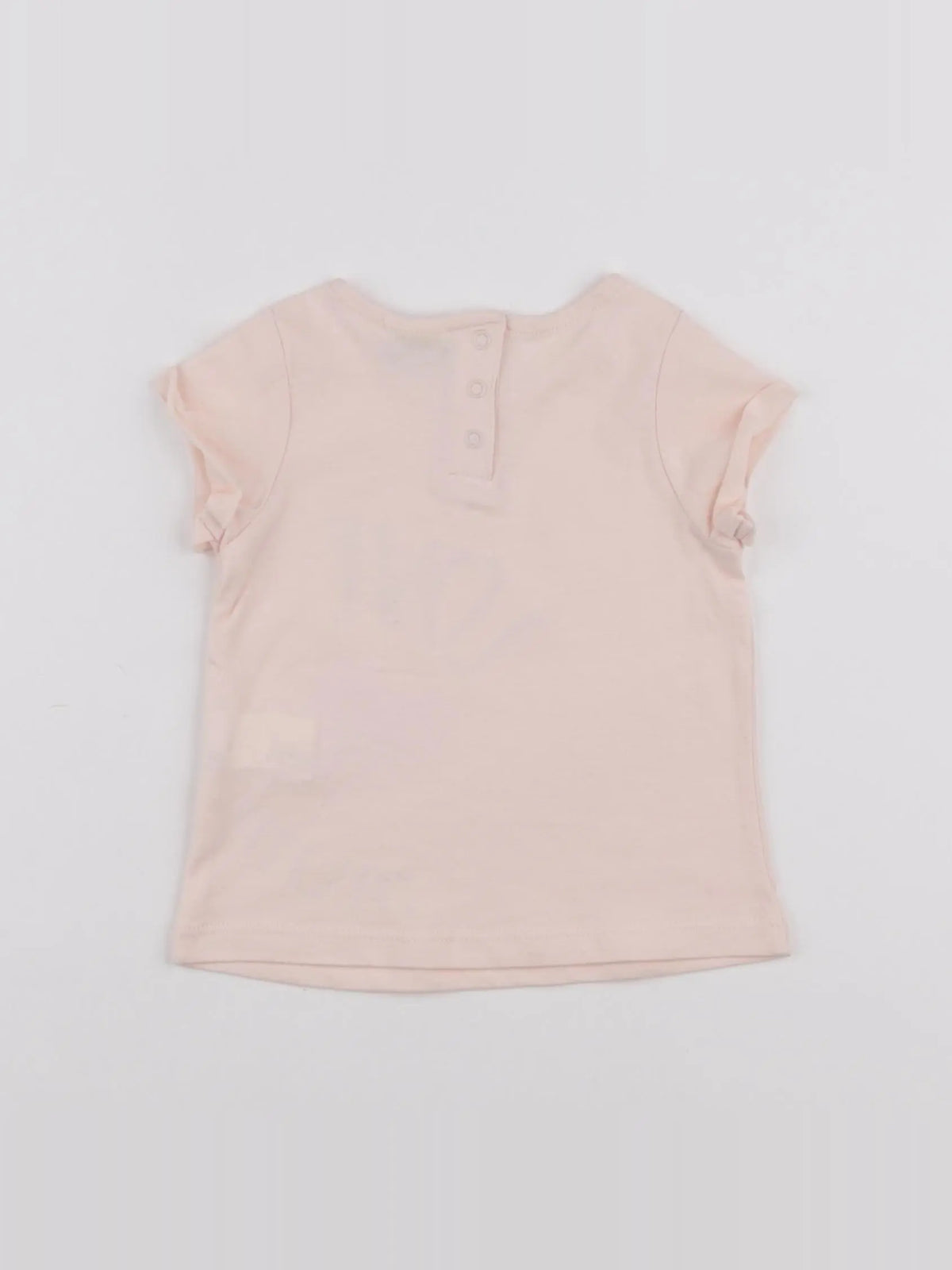 Tape à l'oeil - tee-shirt rose - 6 mois