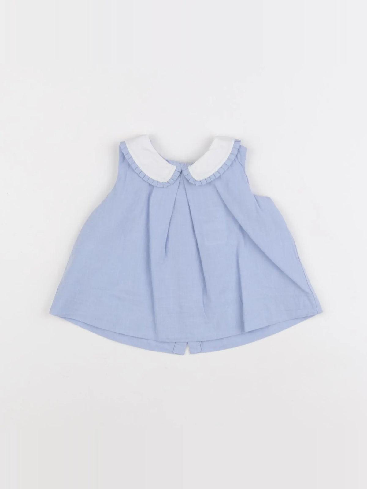 Jacadi - blouse bleu - 6 mois
