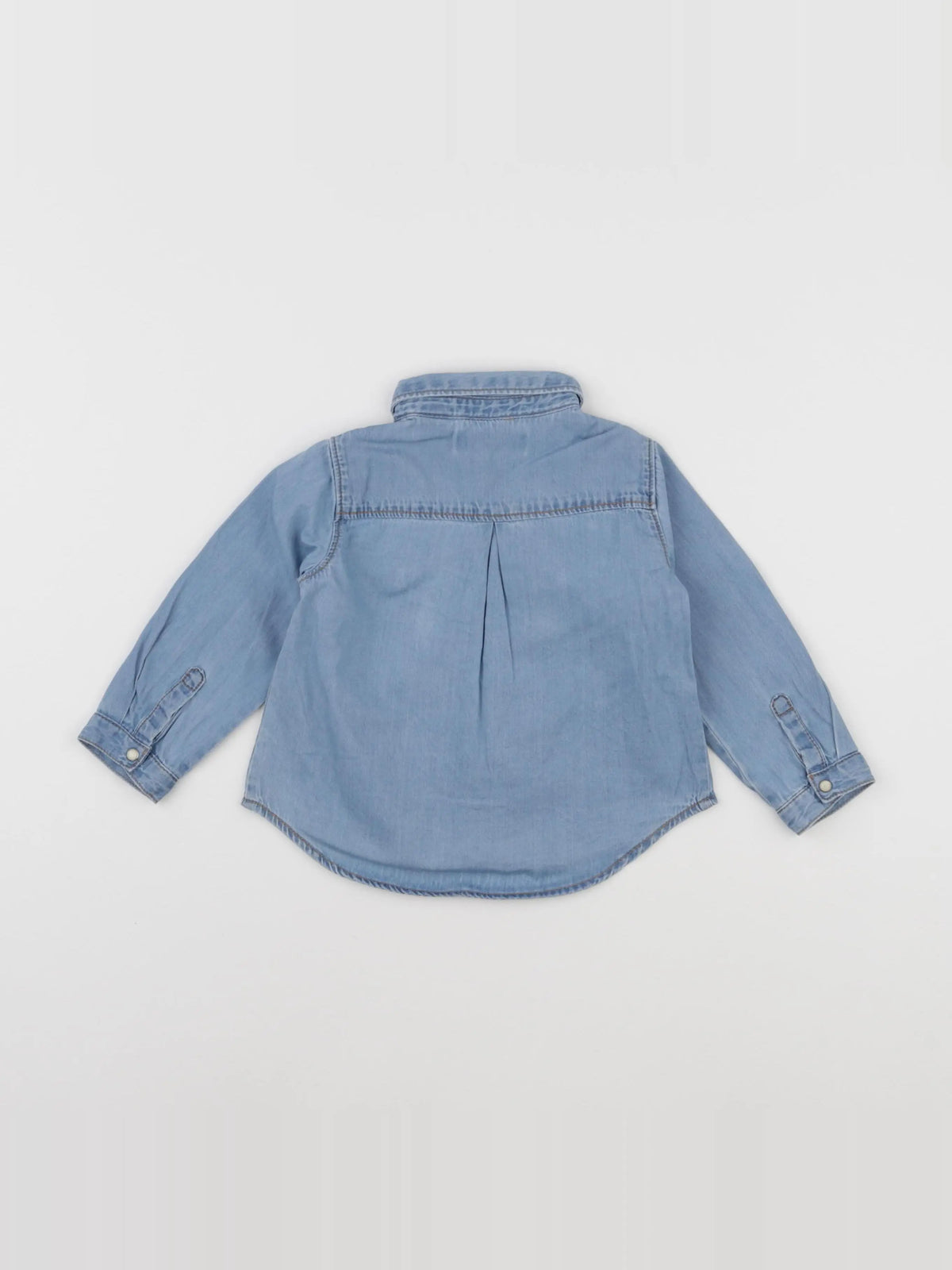 Zara - chemise bleu - 12/18 mois