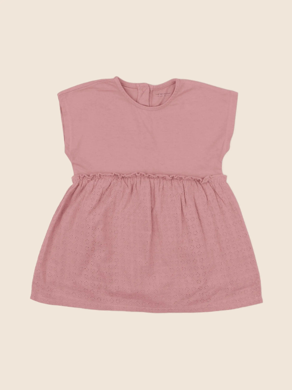 Vertbaudet - robe rose - 18 mois