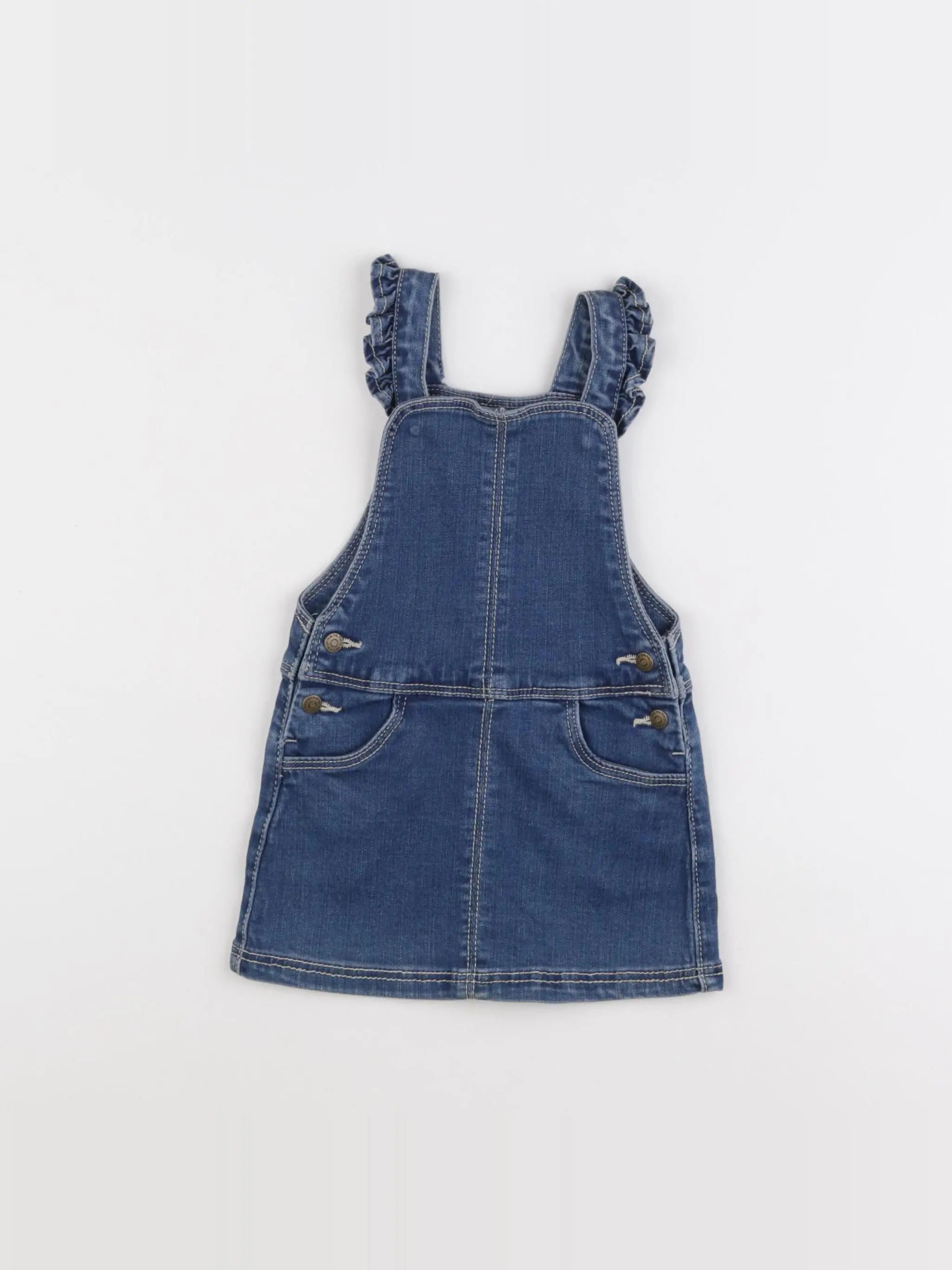 Tape à l'oeil - robe bleu - 12 mois