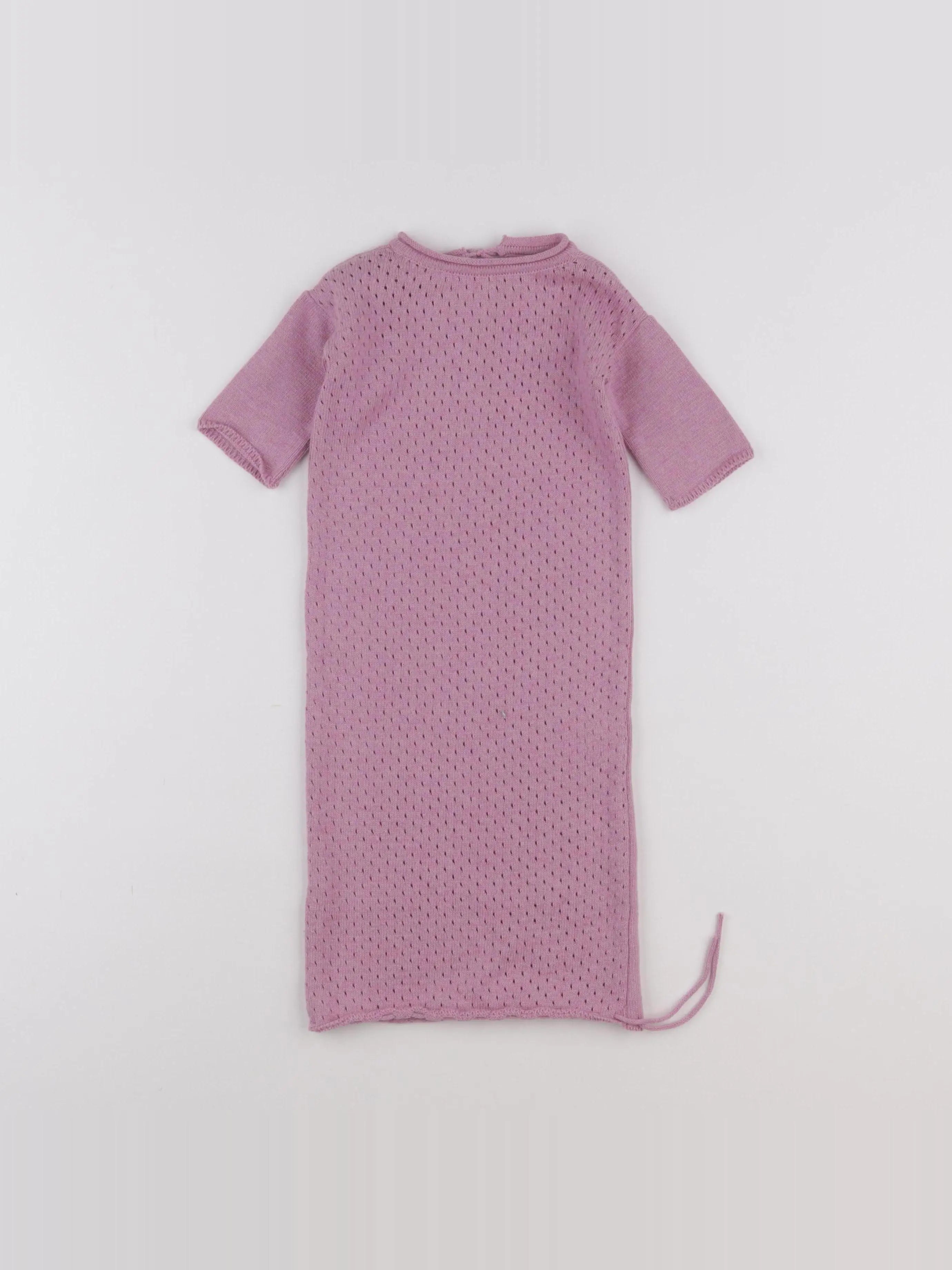 Bayiri - couverture d'emmaillotage violet - 3 mois