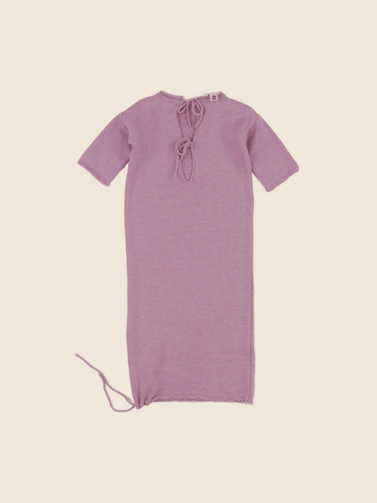 Bayiri - couverture d'emmaillotage violet - 3 mois