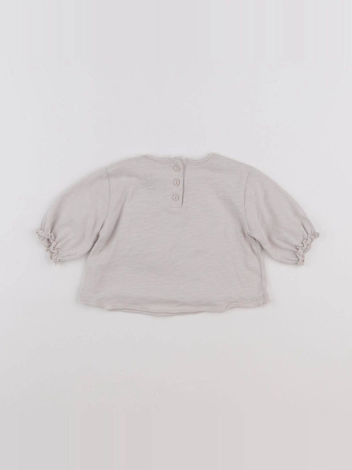Play Up - tee-shirt beige - 6 mois