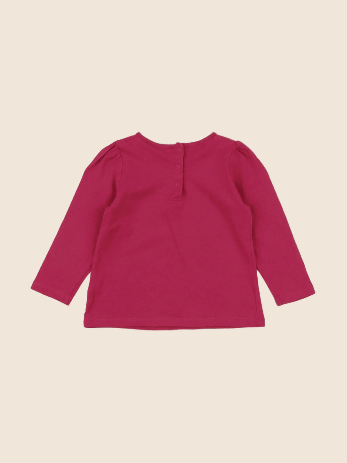 Boutchou - tee-shirt rose - 12 mois