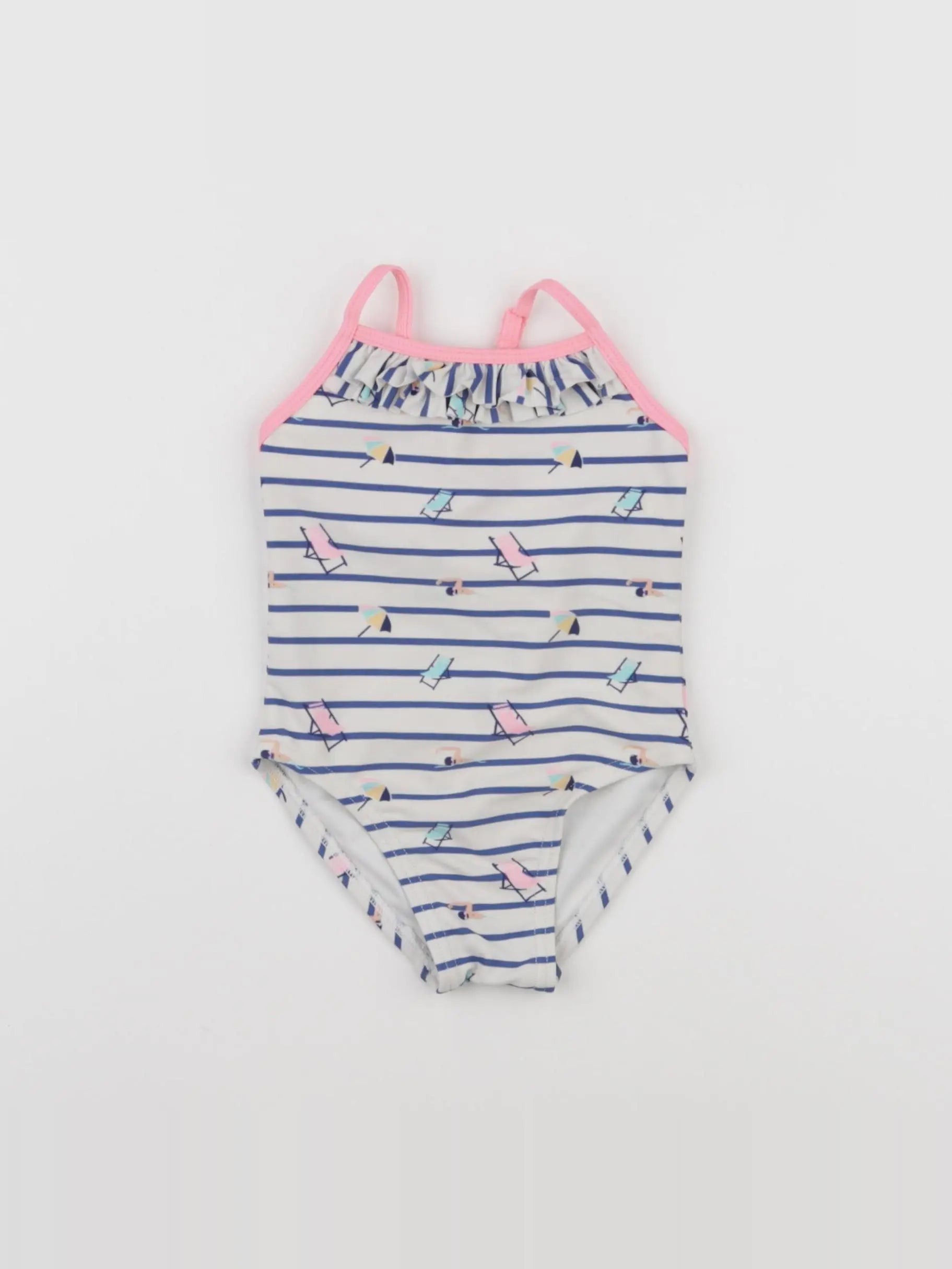 Tape à l'oeil - maillot de bain multicolore - 12 mois