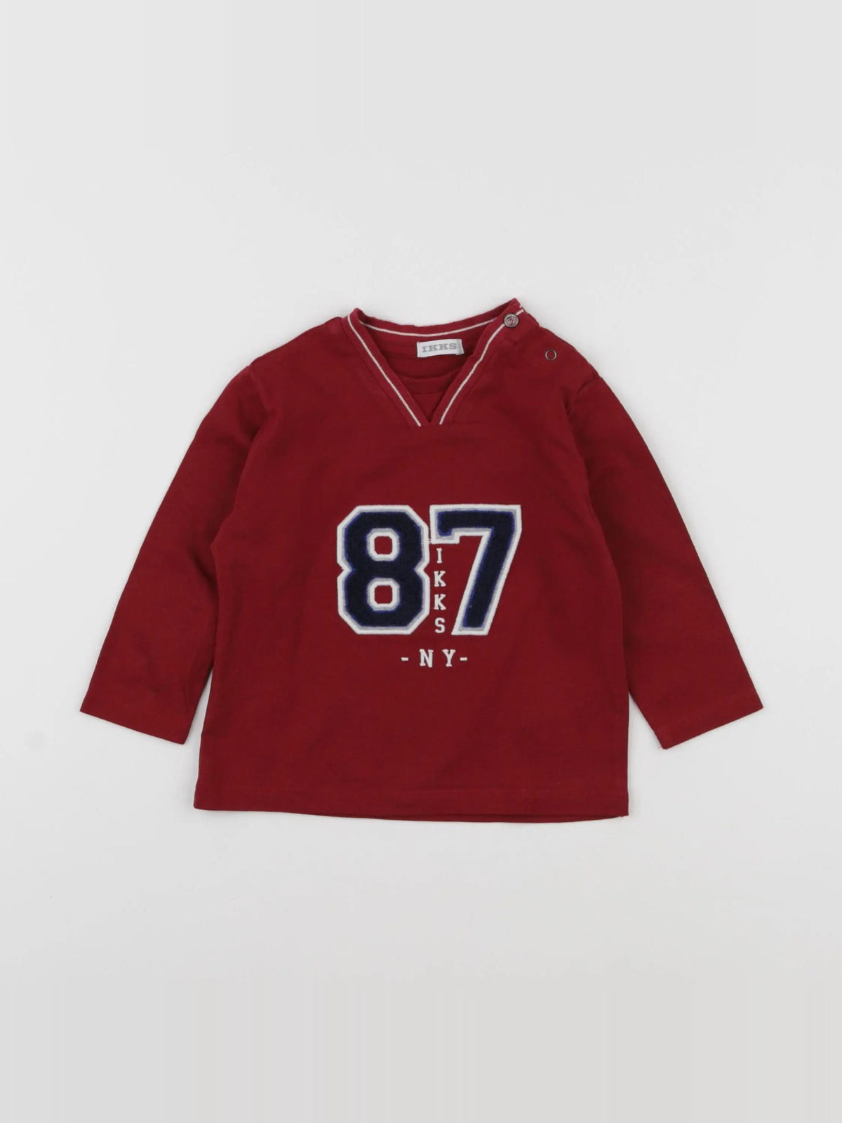 IKKS - tee-shirt rouge - 12 mois