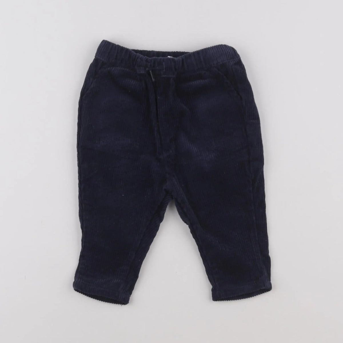 Vertbaudet - pantalon bleu - 6 mois