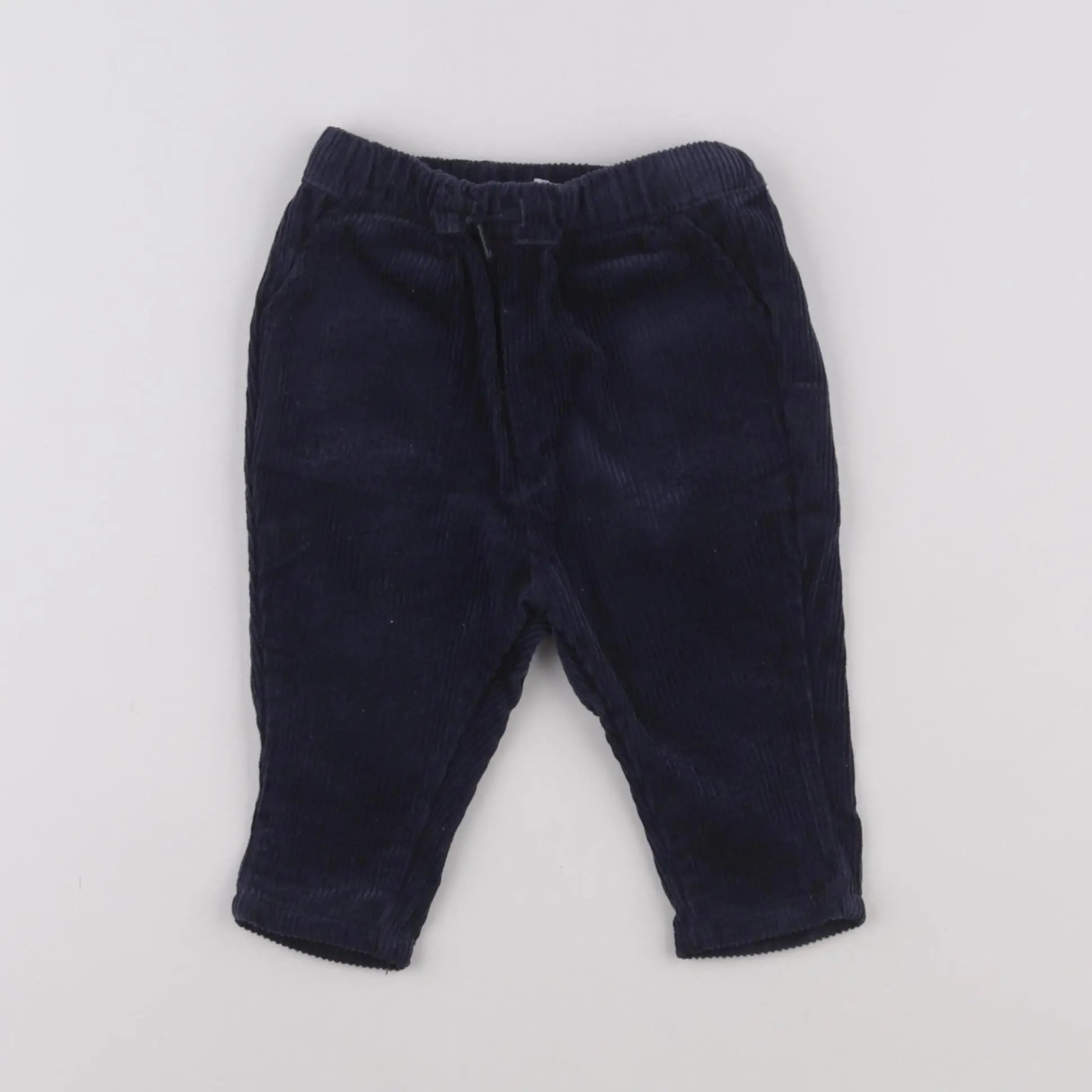 Vertbaudet - pantalon bleu - 6 mois