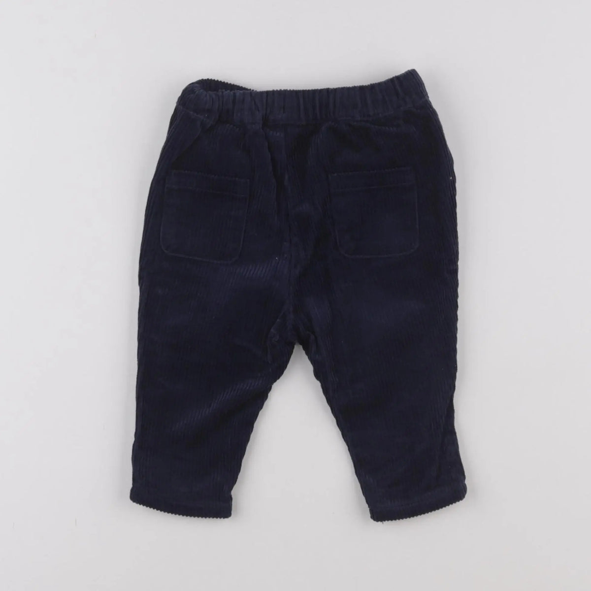 Vertbaudet - pantalon bleu - 6 mois