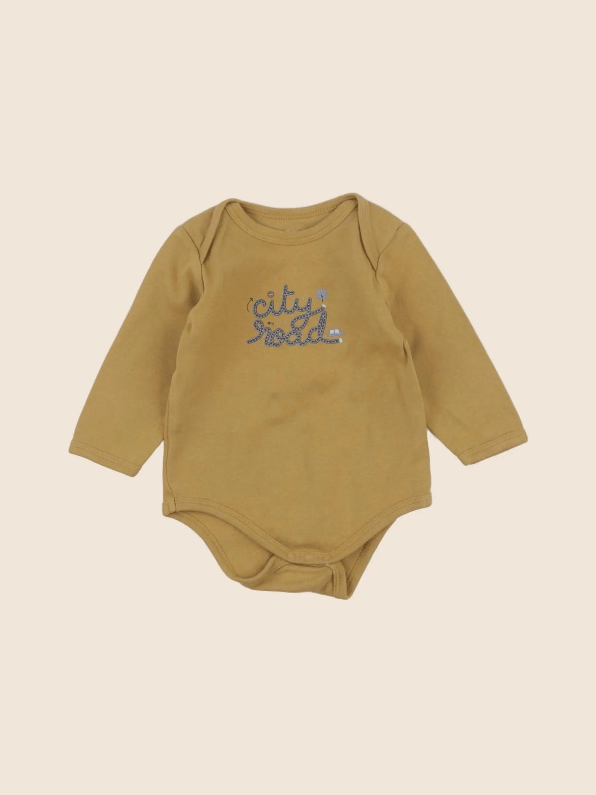 Vertbaudet - body jaune - 6 mois