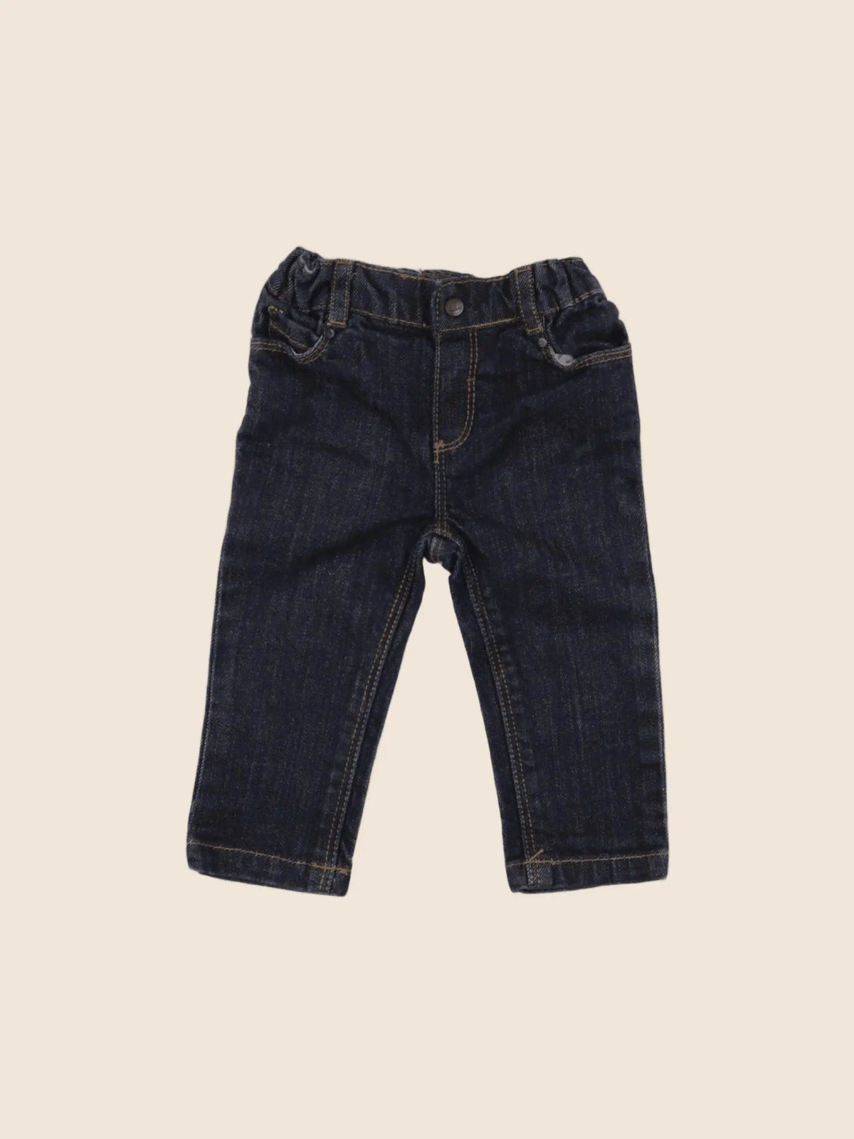 Petit Bateau - jean bleu - 6 mois
