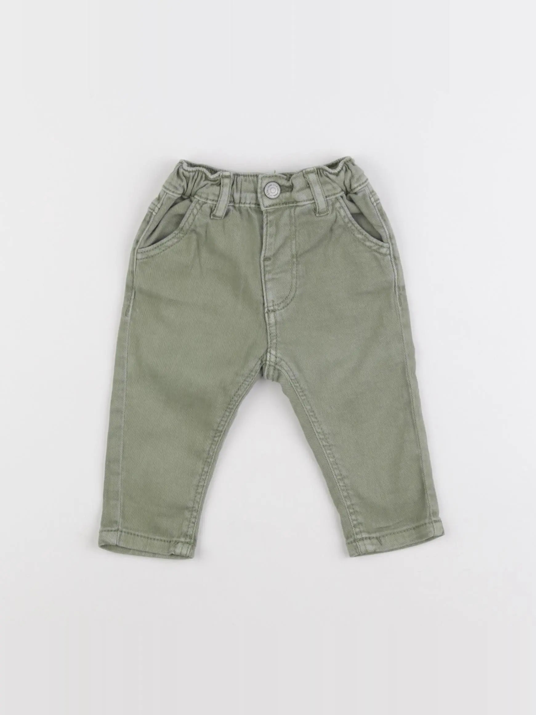 Tape à l'oeil - pantalon vert - 3 mois