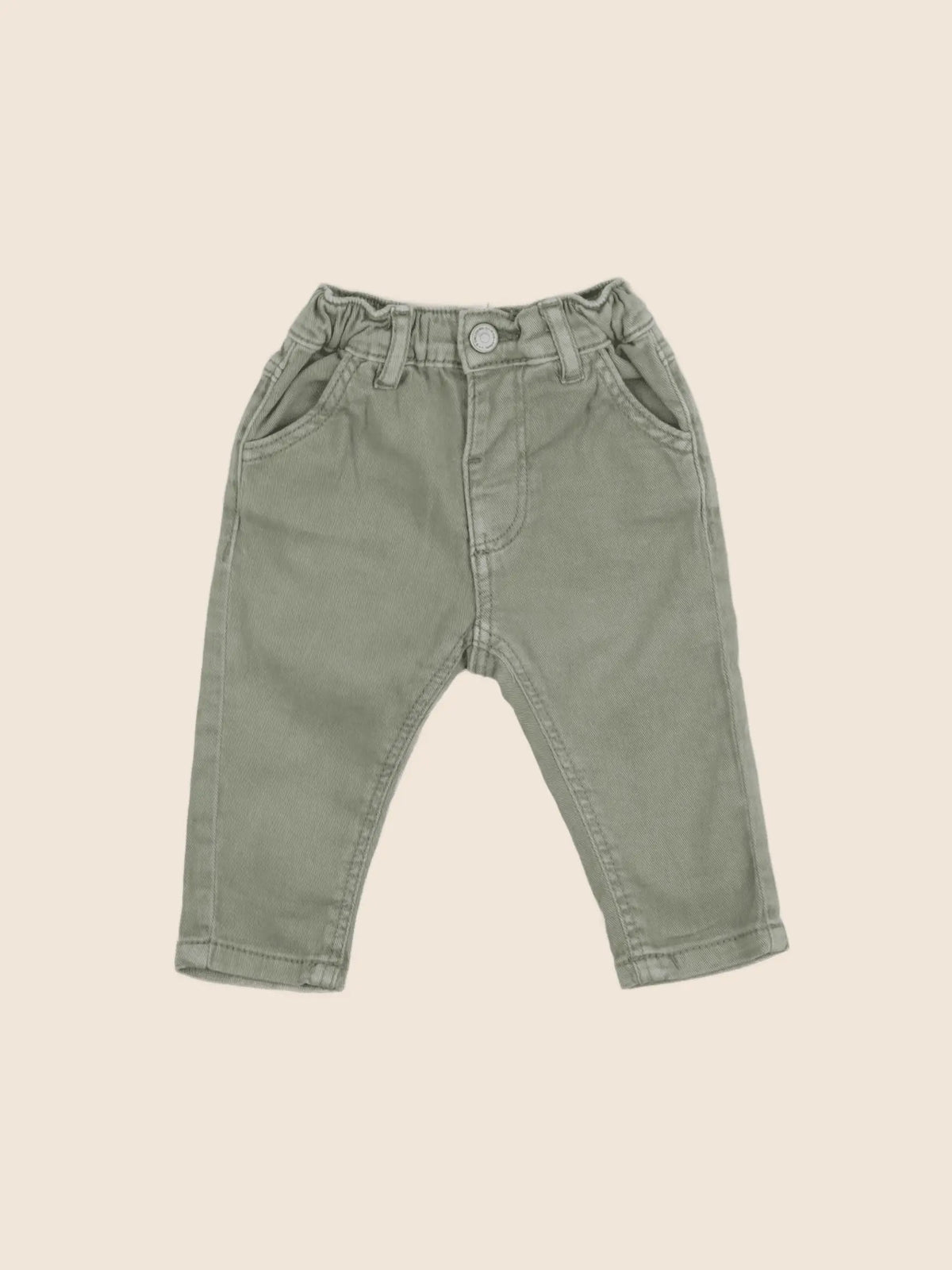Tape à l'oeil - pantalon vert - 3 mois