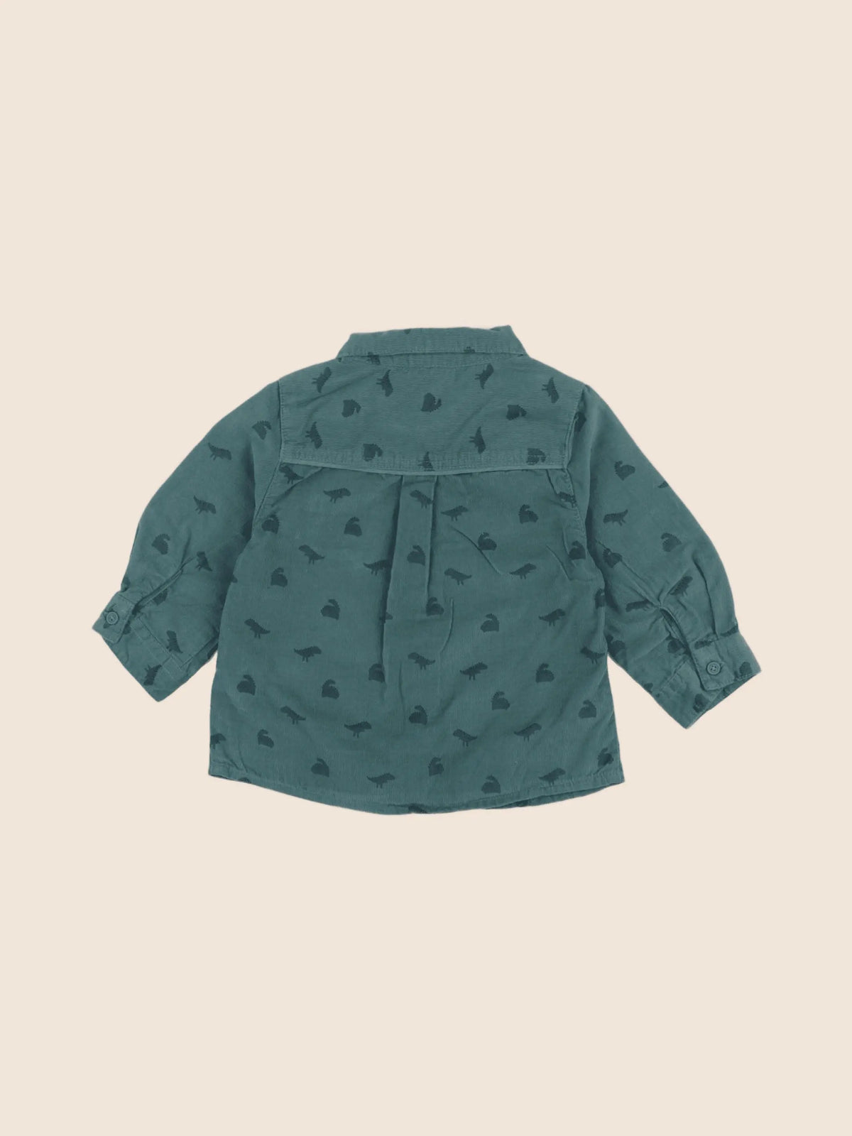 Tape à l'oeil - chemise vert - 6 mois