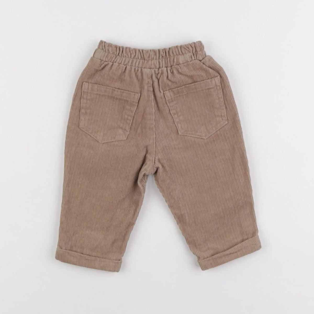 Vertbaudet - pantalon marron - 3 mois