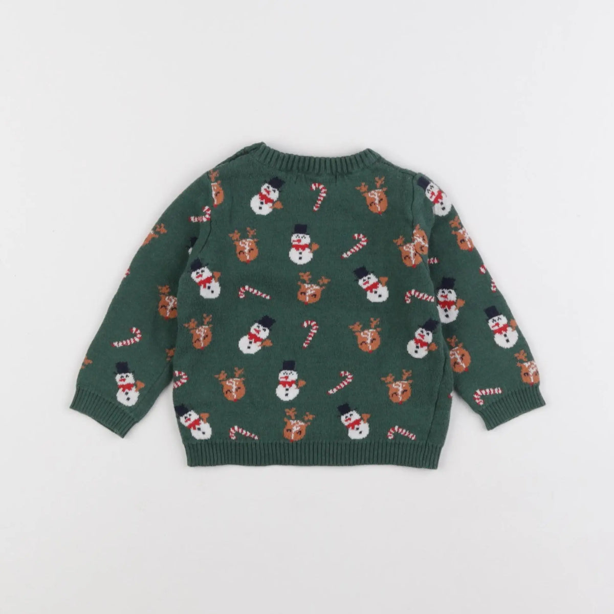 Vertbaudet - pull multicolore - 6 mois
