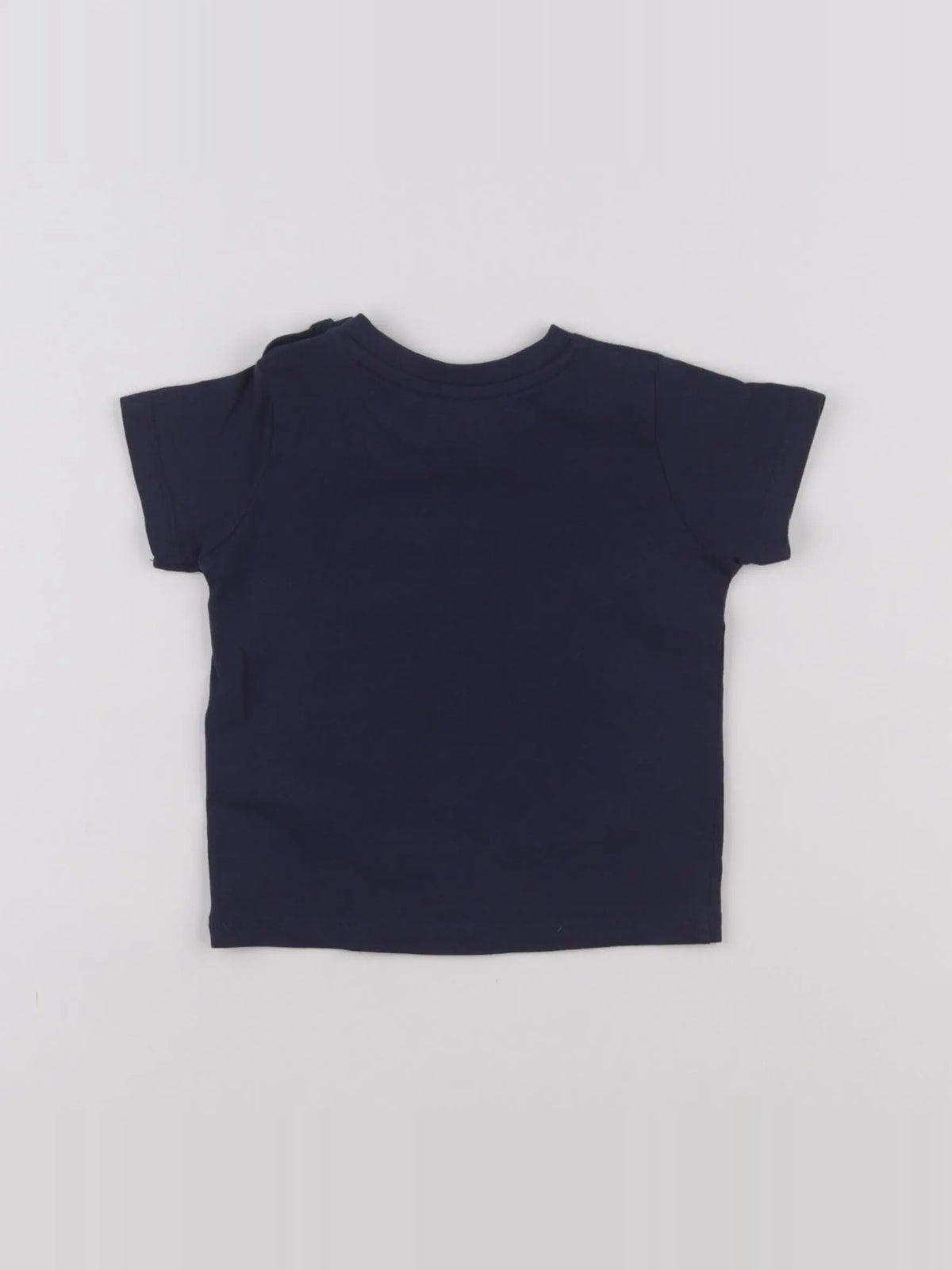 Vertbaudet - tee-shirt bleu - 6 mois