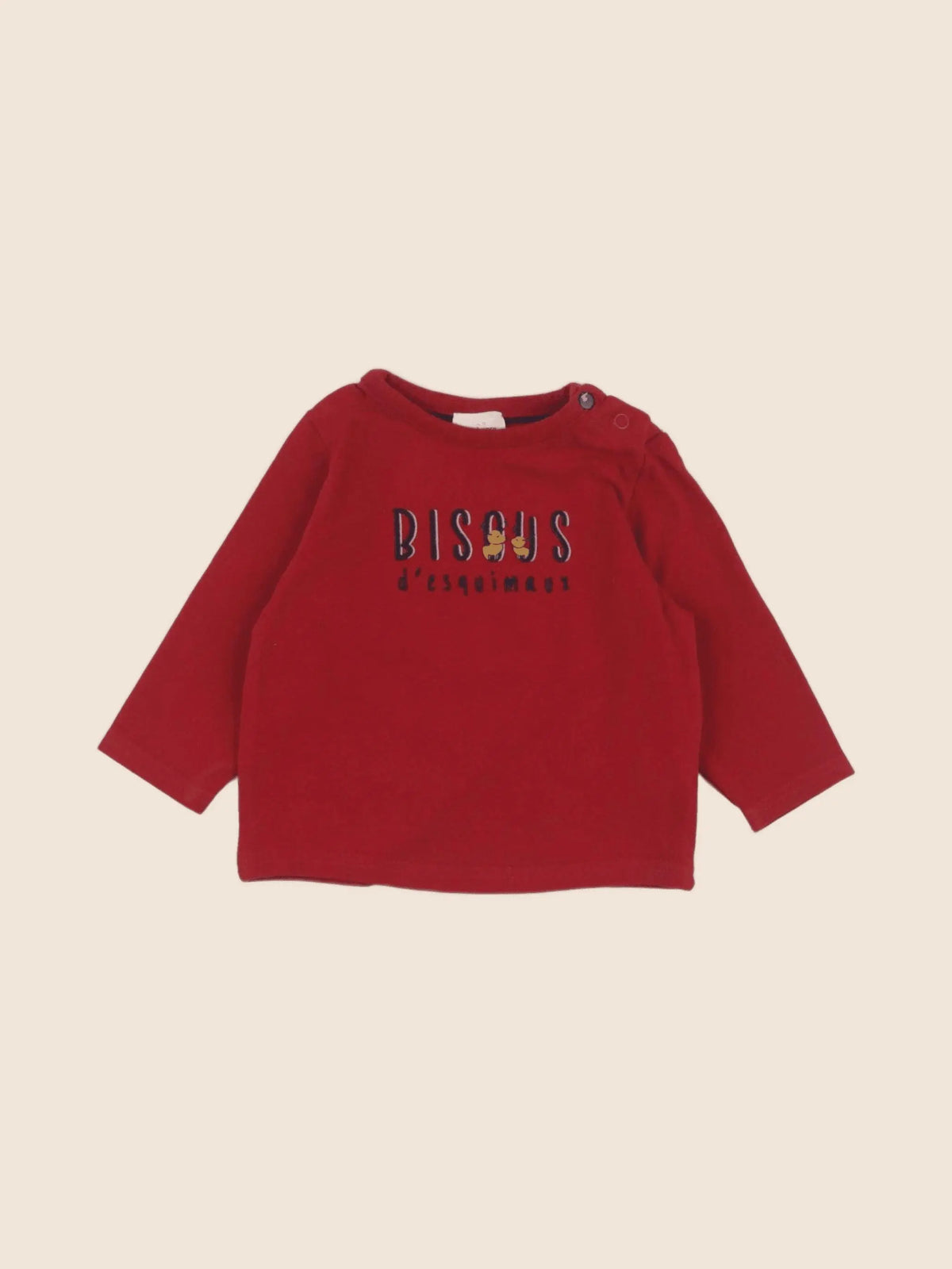 Tape à l'oeil - tee-shirt rouge - 6 mois