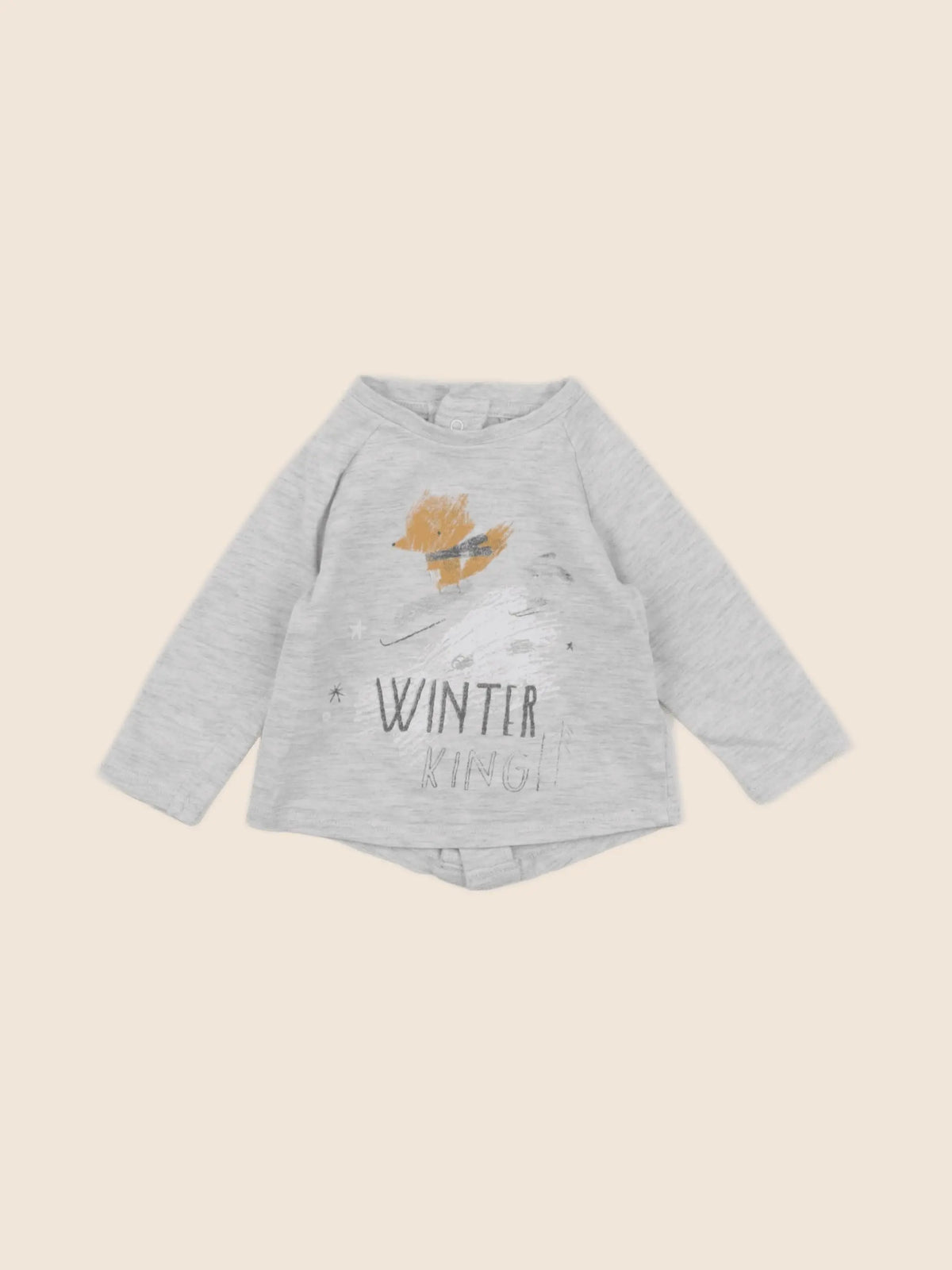 Vertbaudet - tee-shirt gris - 6 mois