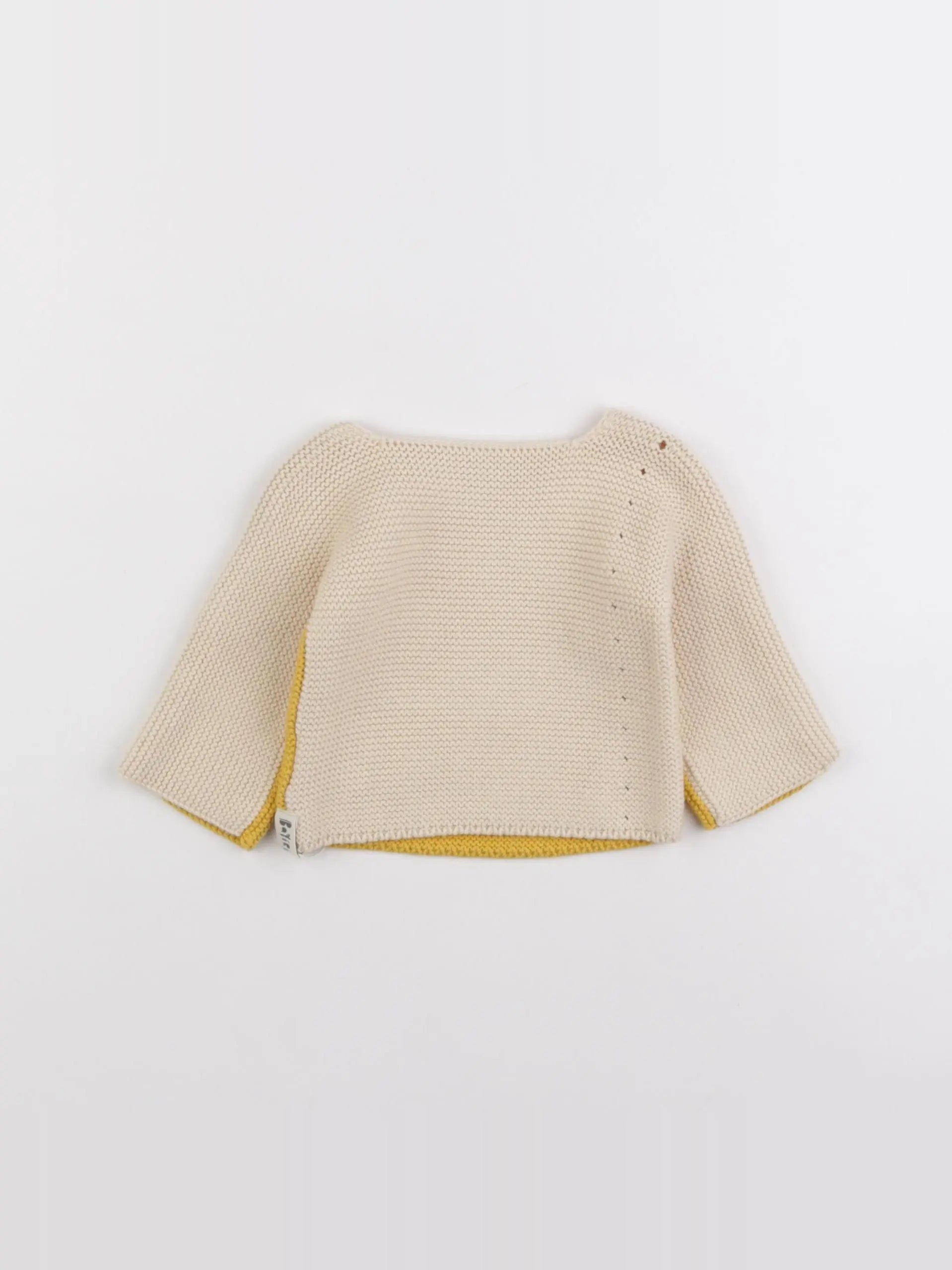 Bayiri - pull jaune - 3 mois