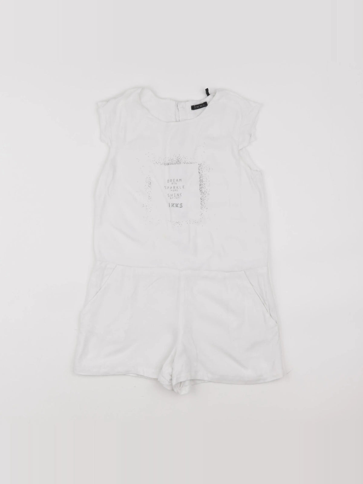 IKKS - combinaison blanc - 8 ans