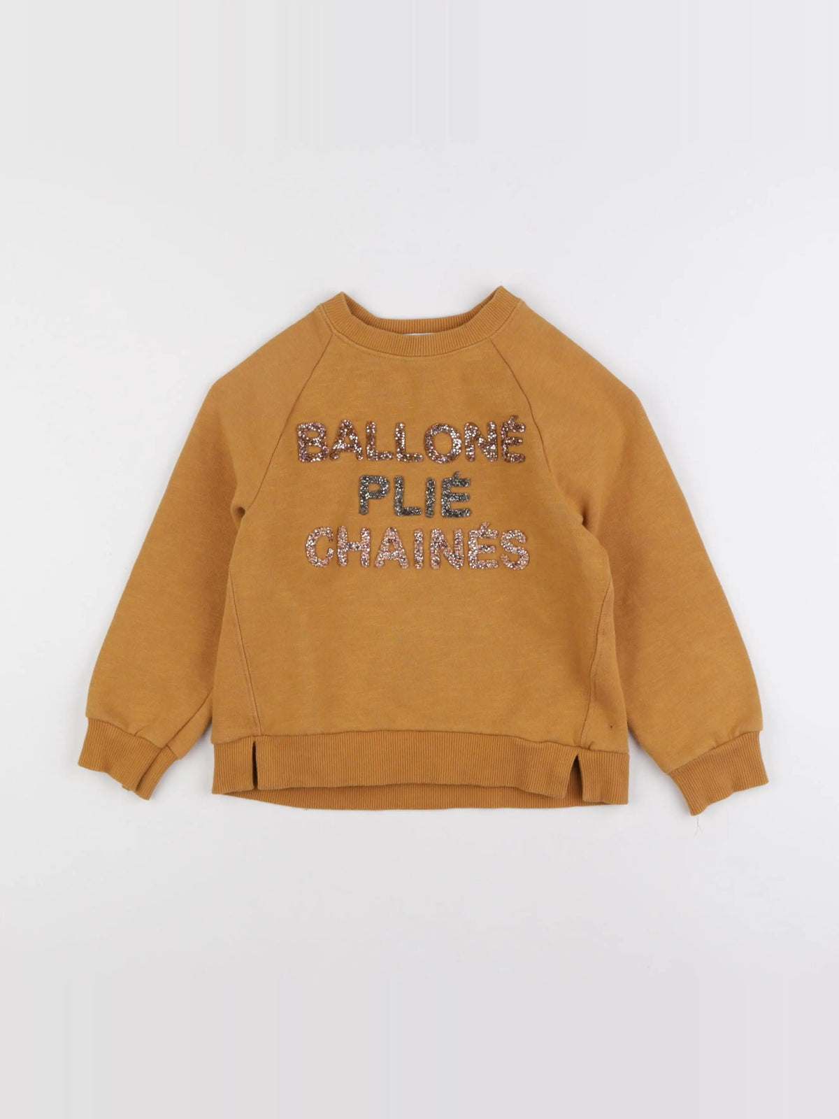 Zara - sweat marron - 8 ans