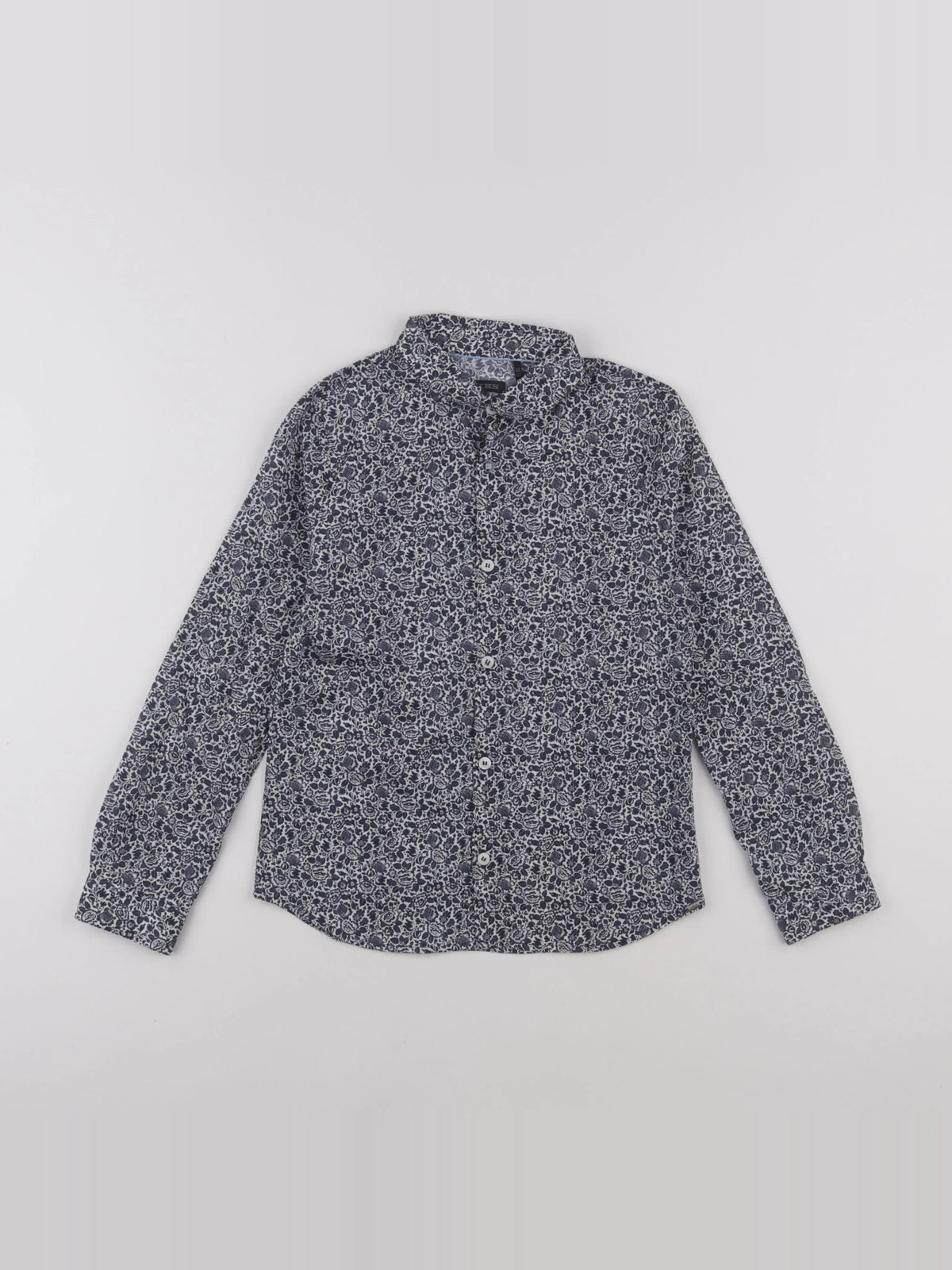 IKKS - chemise bleu - 8 ans